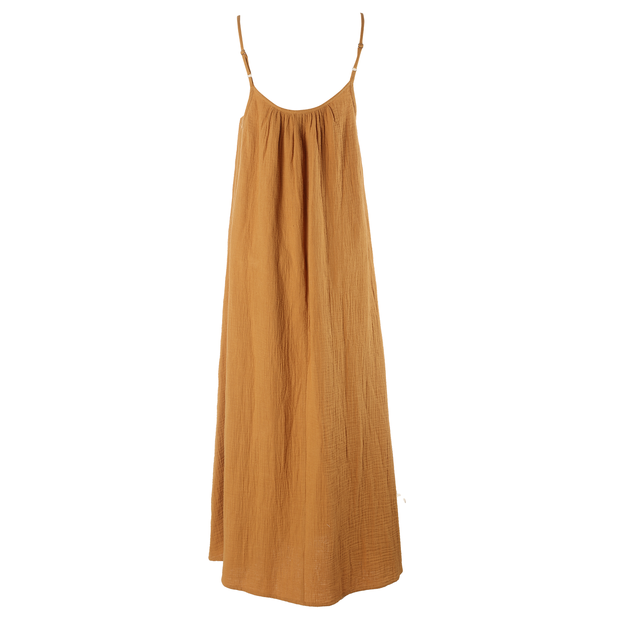 Robe en gaze de coton - Jaune
