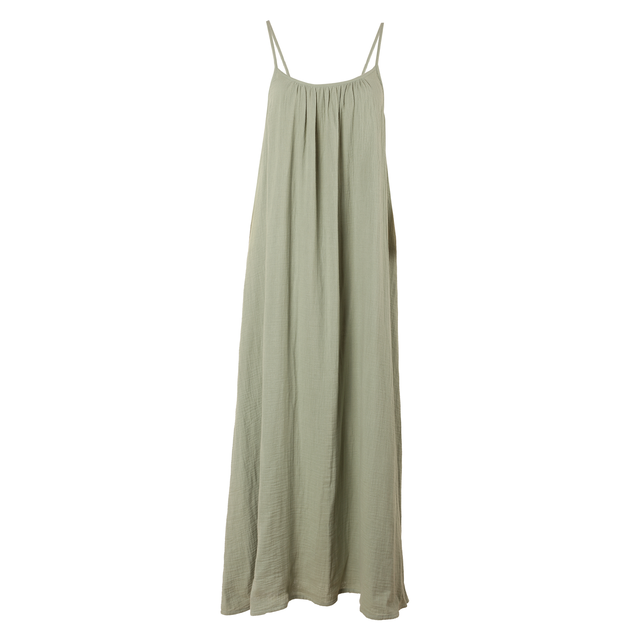 Robe en gaze de coton - Vert