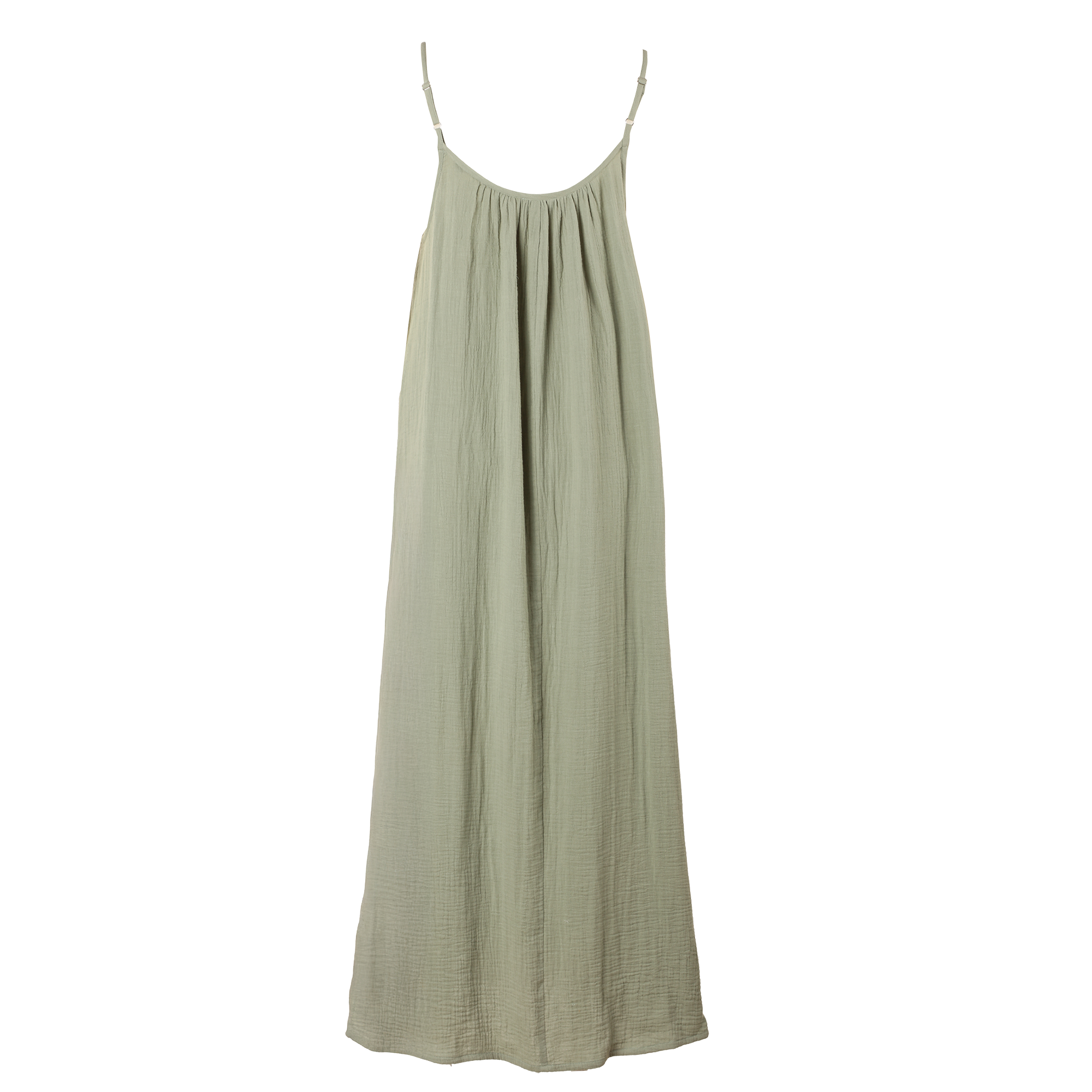 Robe en gaze de coton - Vert