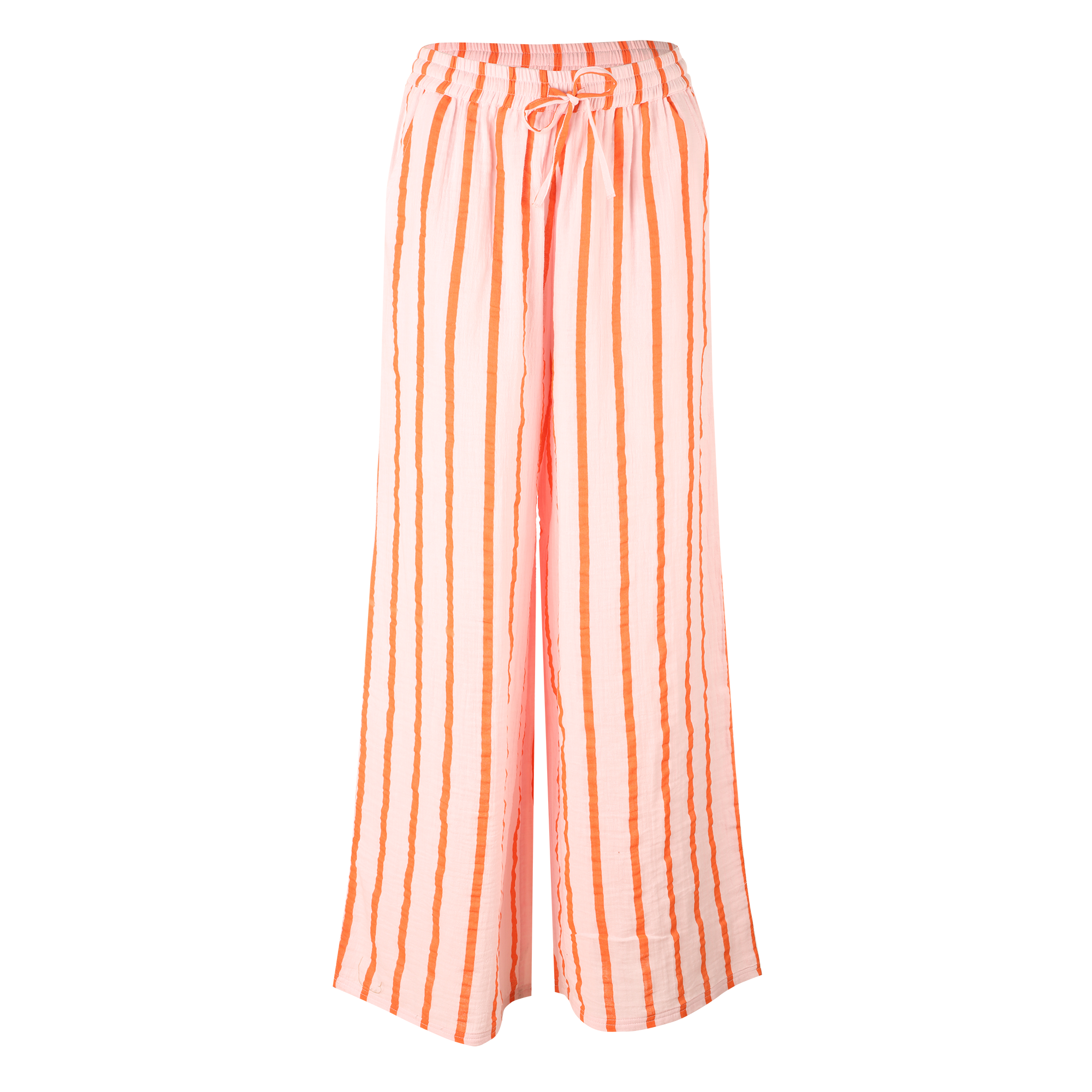 Pantalon en gaze de coton - Rose