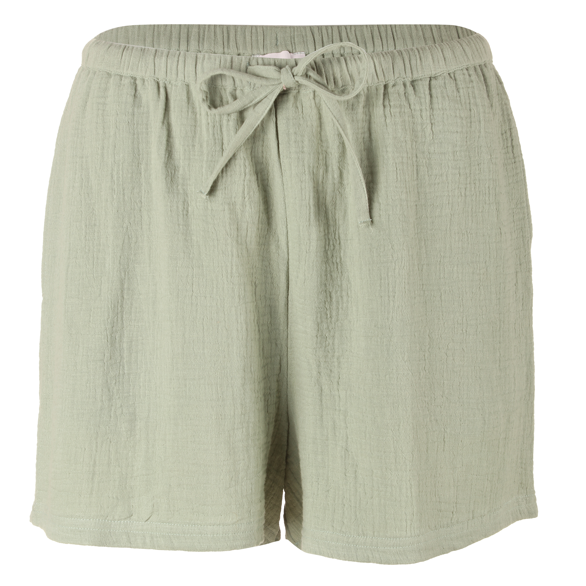 Short en gaze de coton - Vert