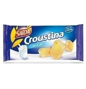 Gaufrette au lait