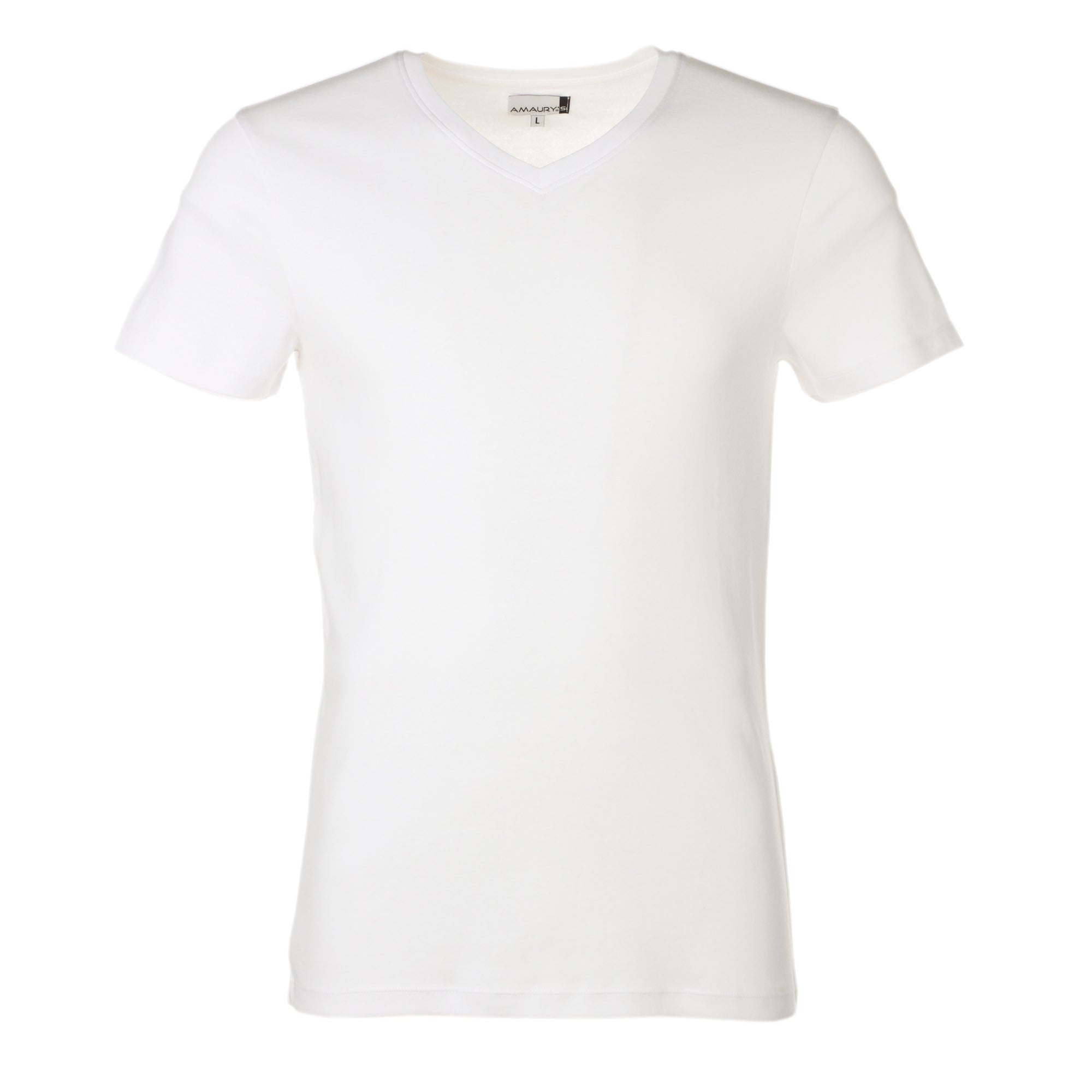 Tee-shirt col v uni