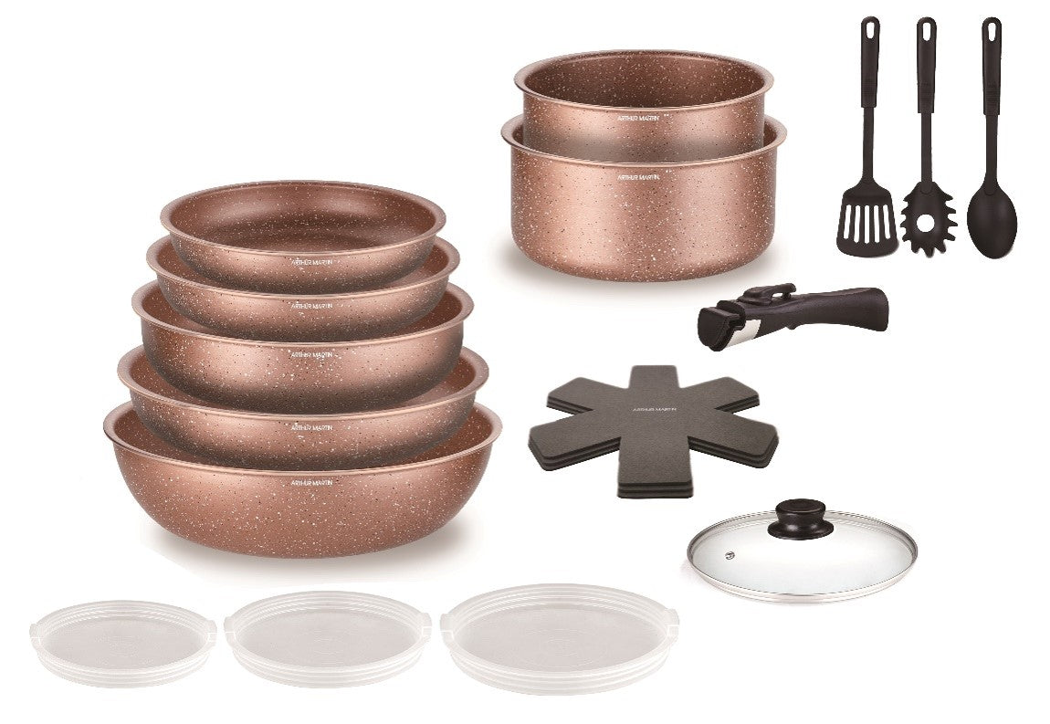 Batterie de cuisson ARTHUR MARTIN 18 pièces