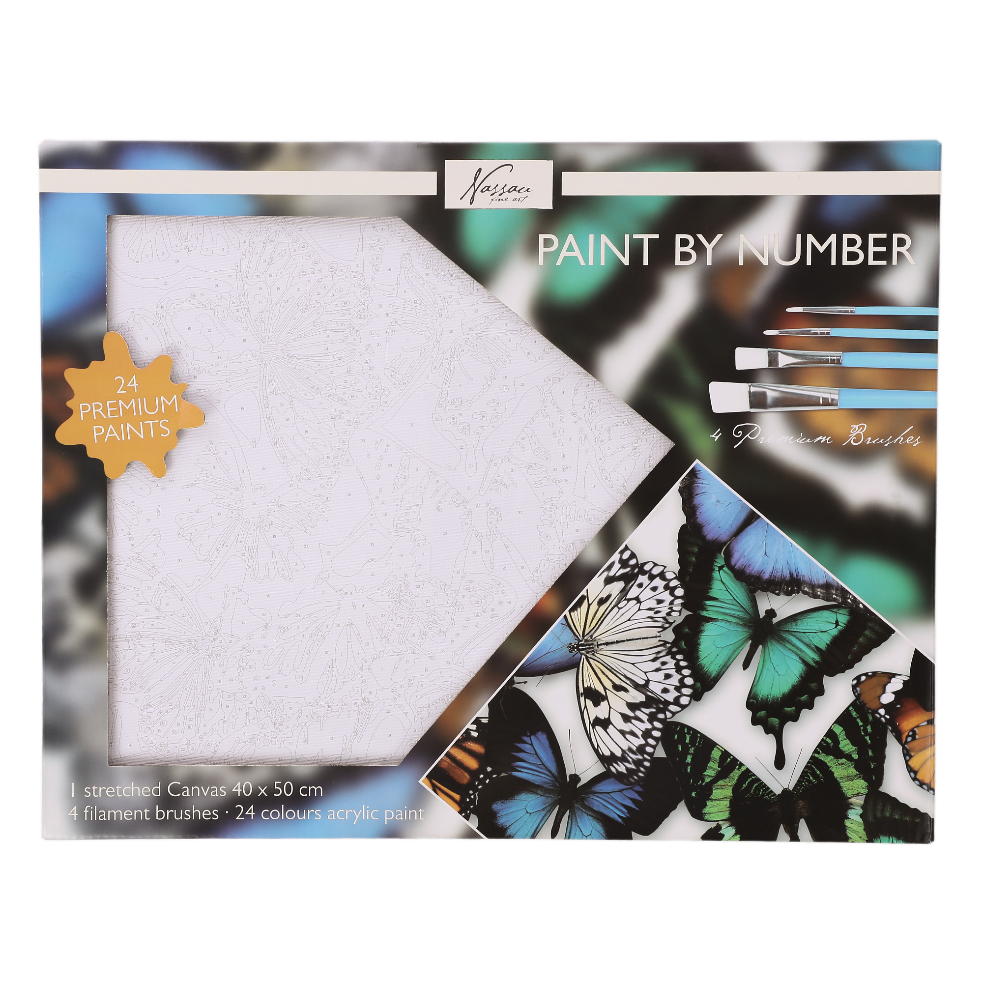Peinture par numéros Papillons