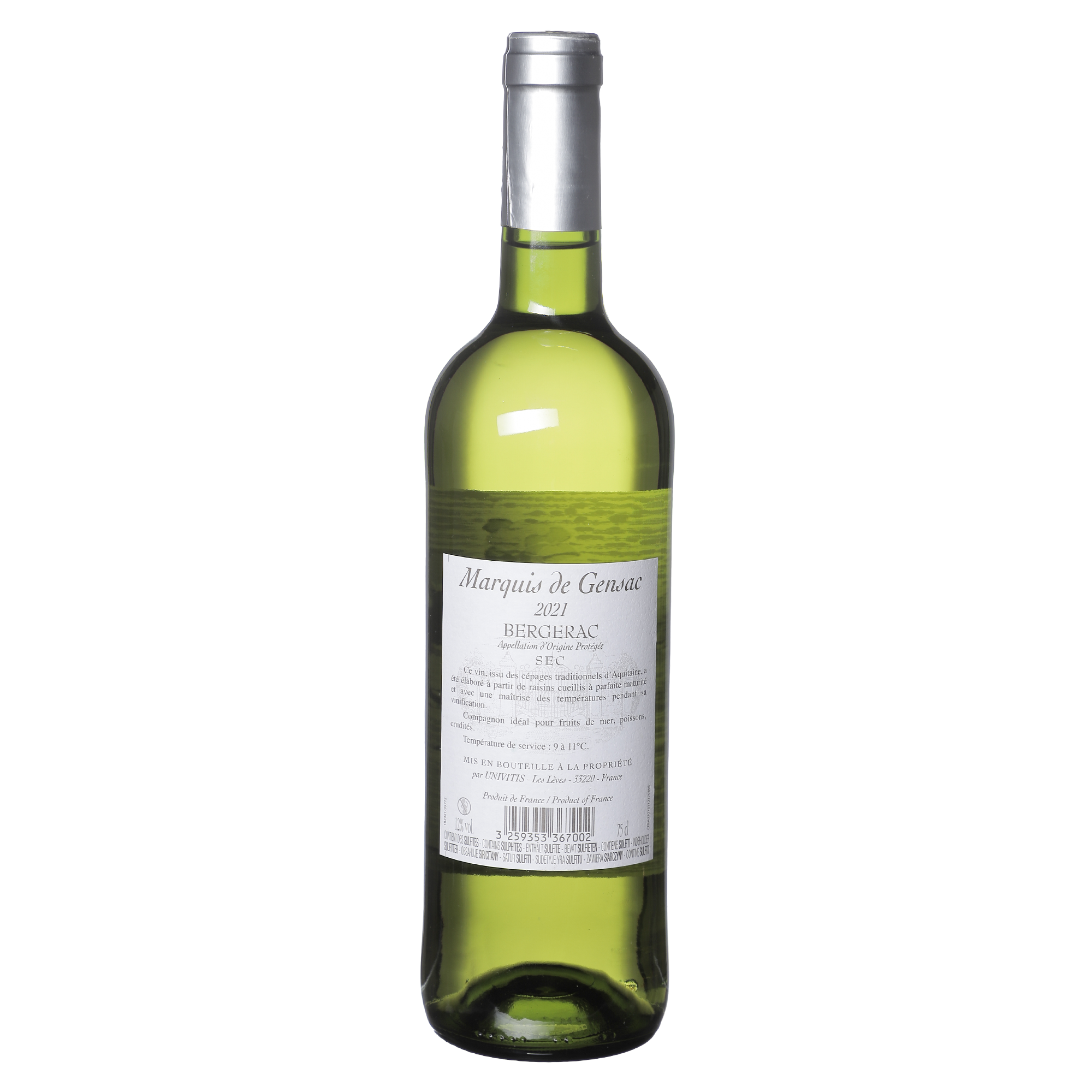 Marquis de Gensac 2021 12%