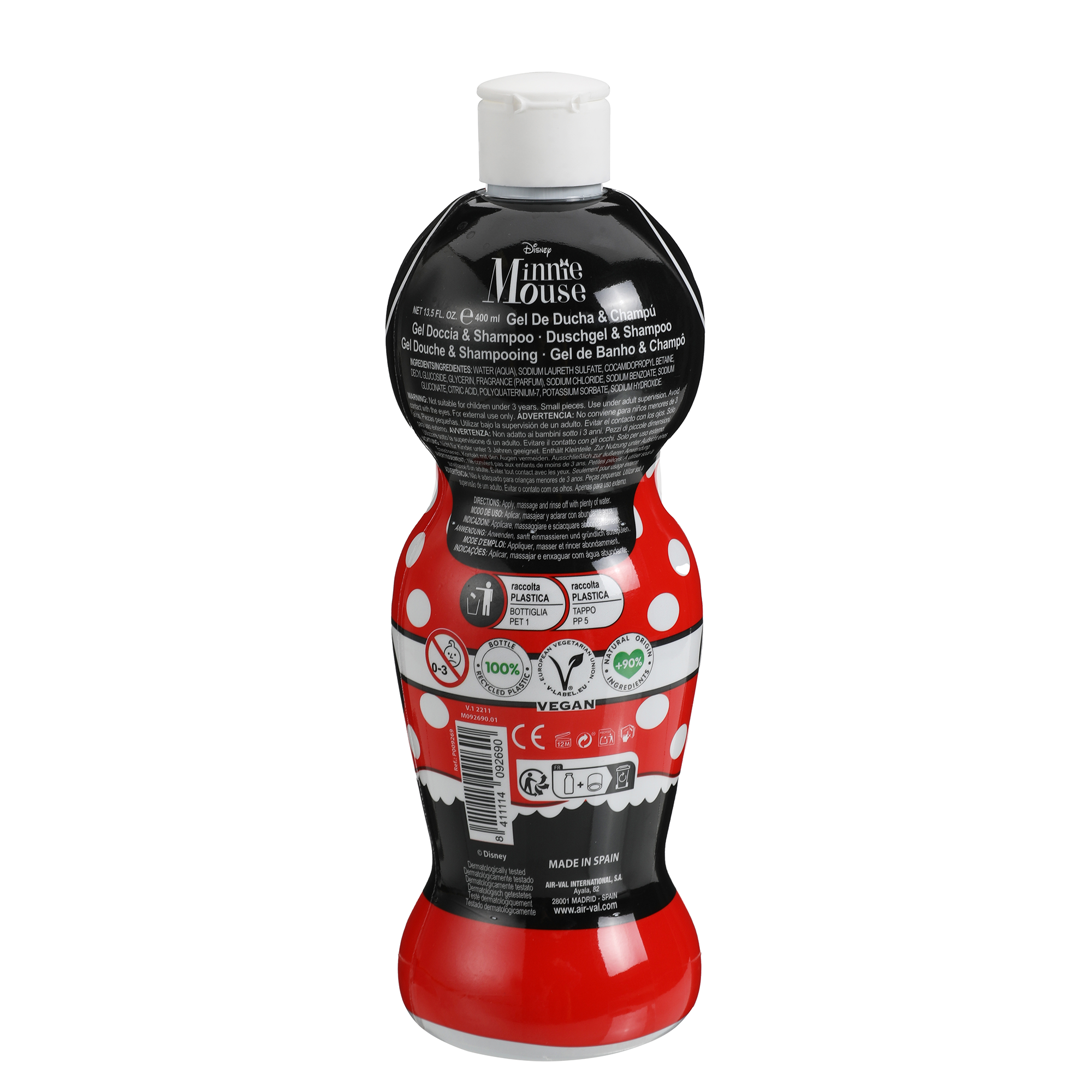 Gel douche et shampoing 2en1 Minnie