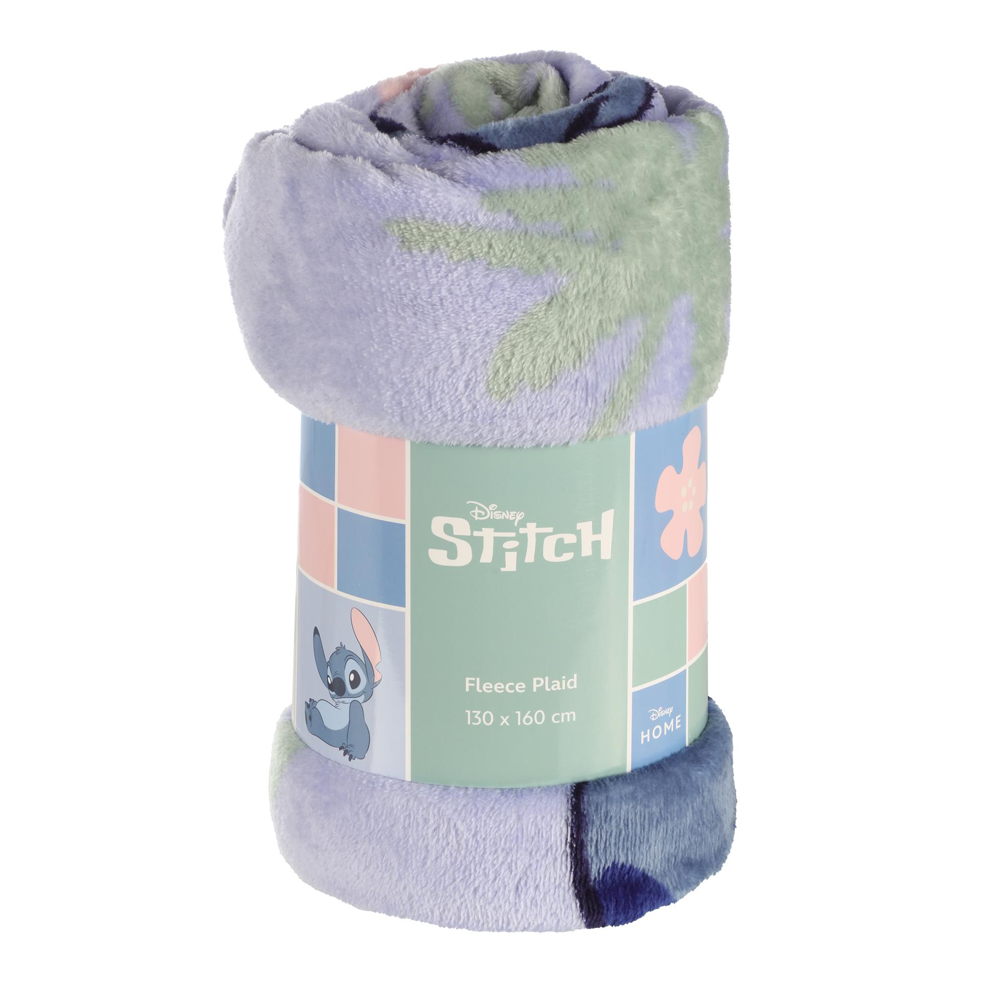 Plaid en flanelle licence  - Bleu