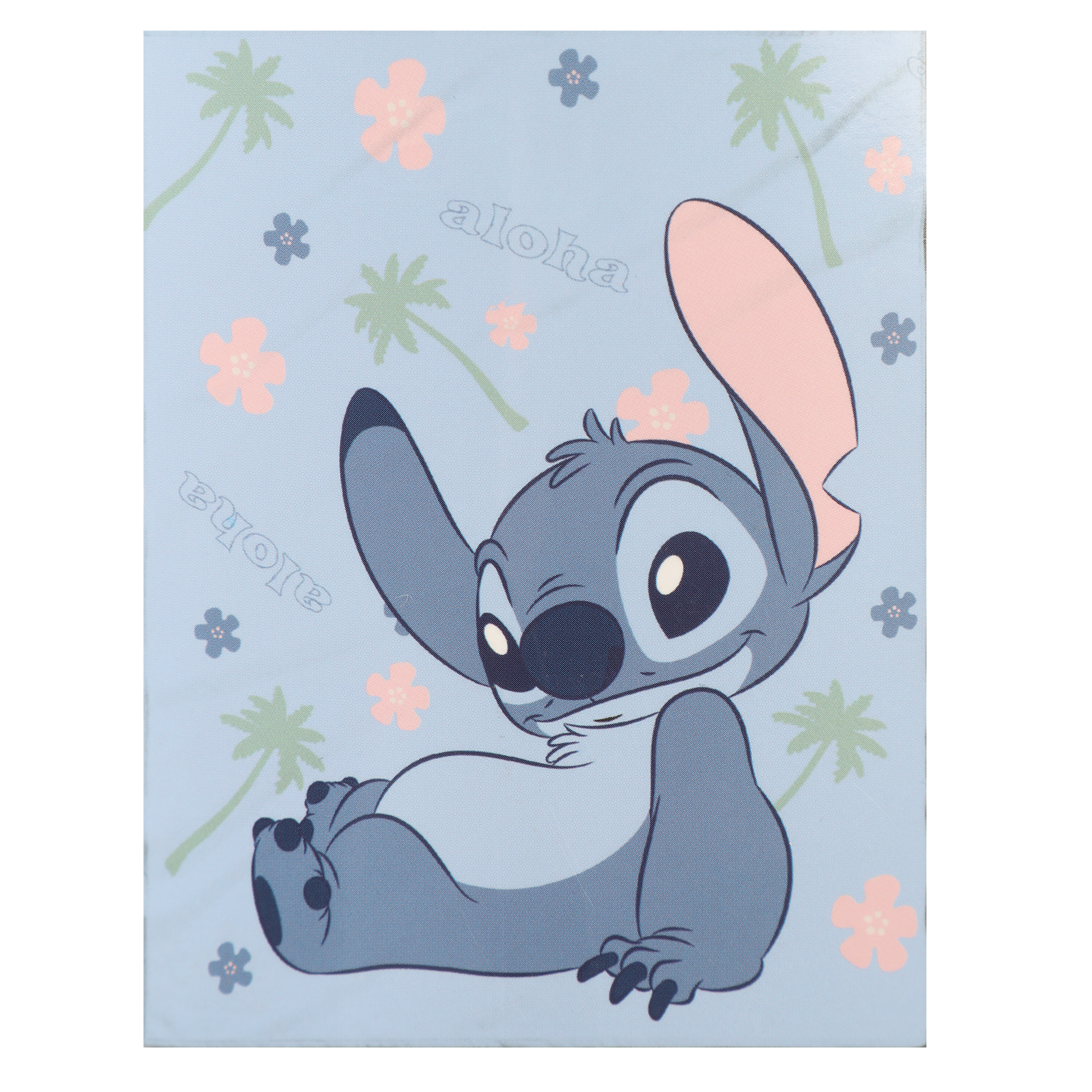 Plaid en flanelle licence  - Bleu