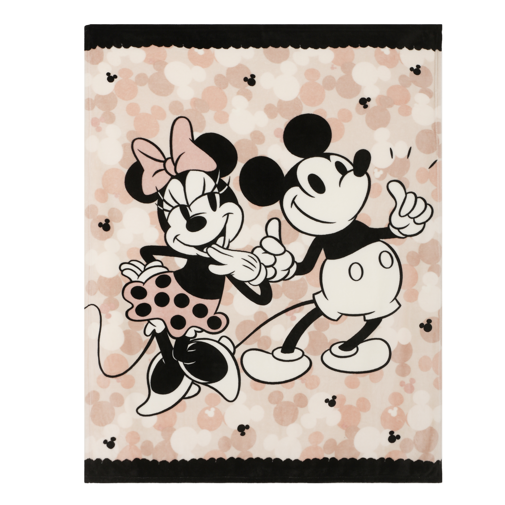 Plaid en flanelle licence  - Beige
