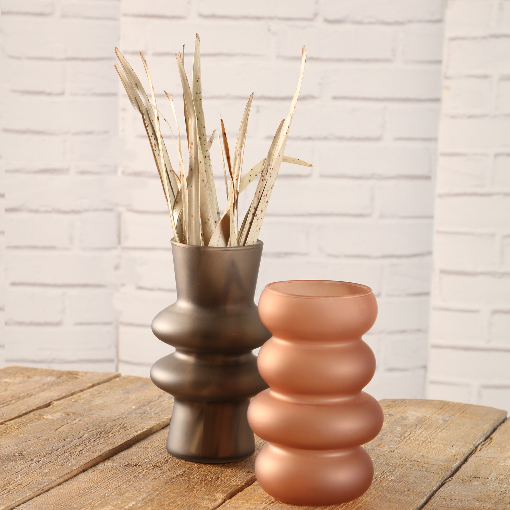 Vase en verre