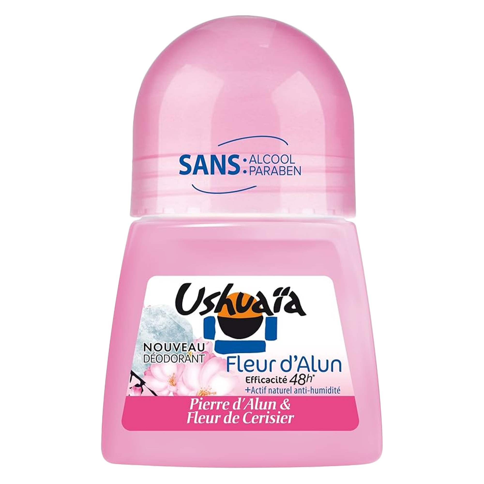 Déodorant bille 48h Pierre d'alun et fleur de cerisier