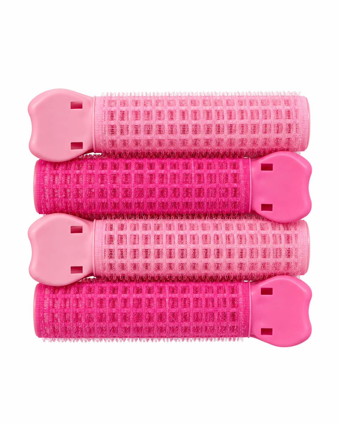 Lot de 4 pinces volumisantes roses
