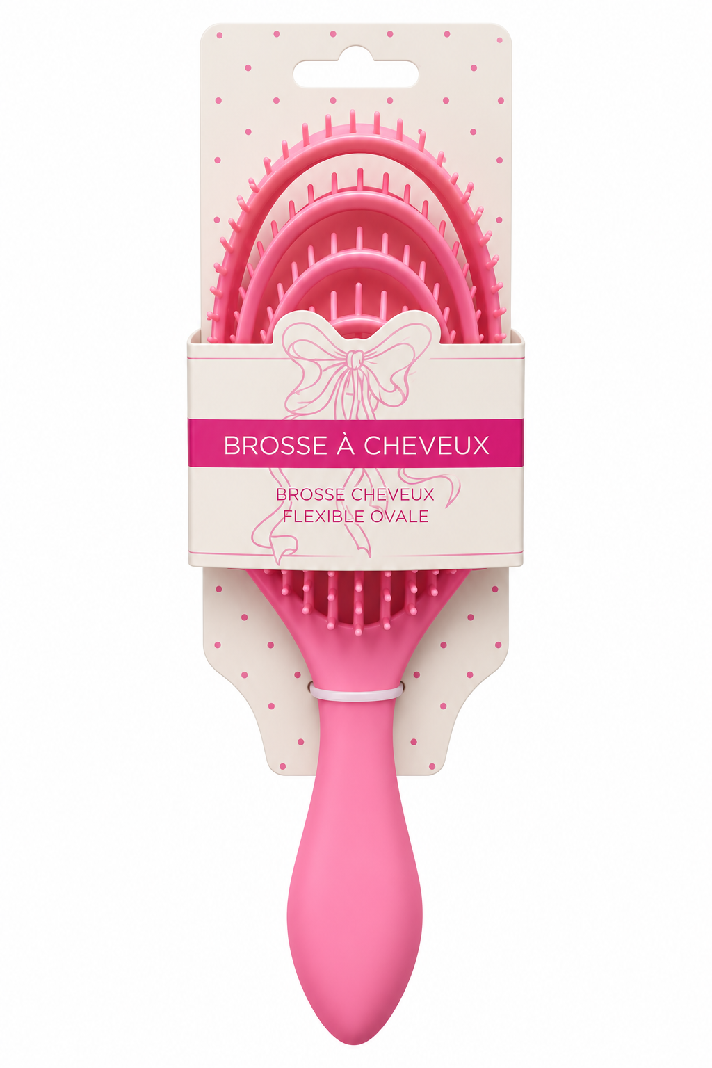 Brosse à cheveux flexible grand modèle