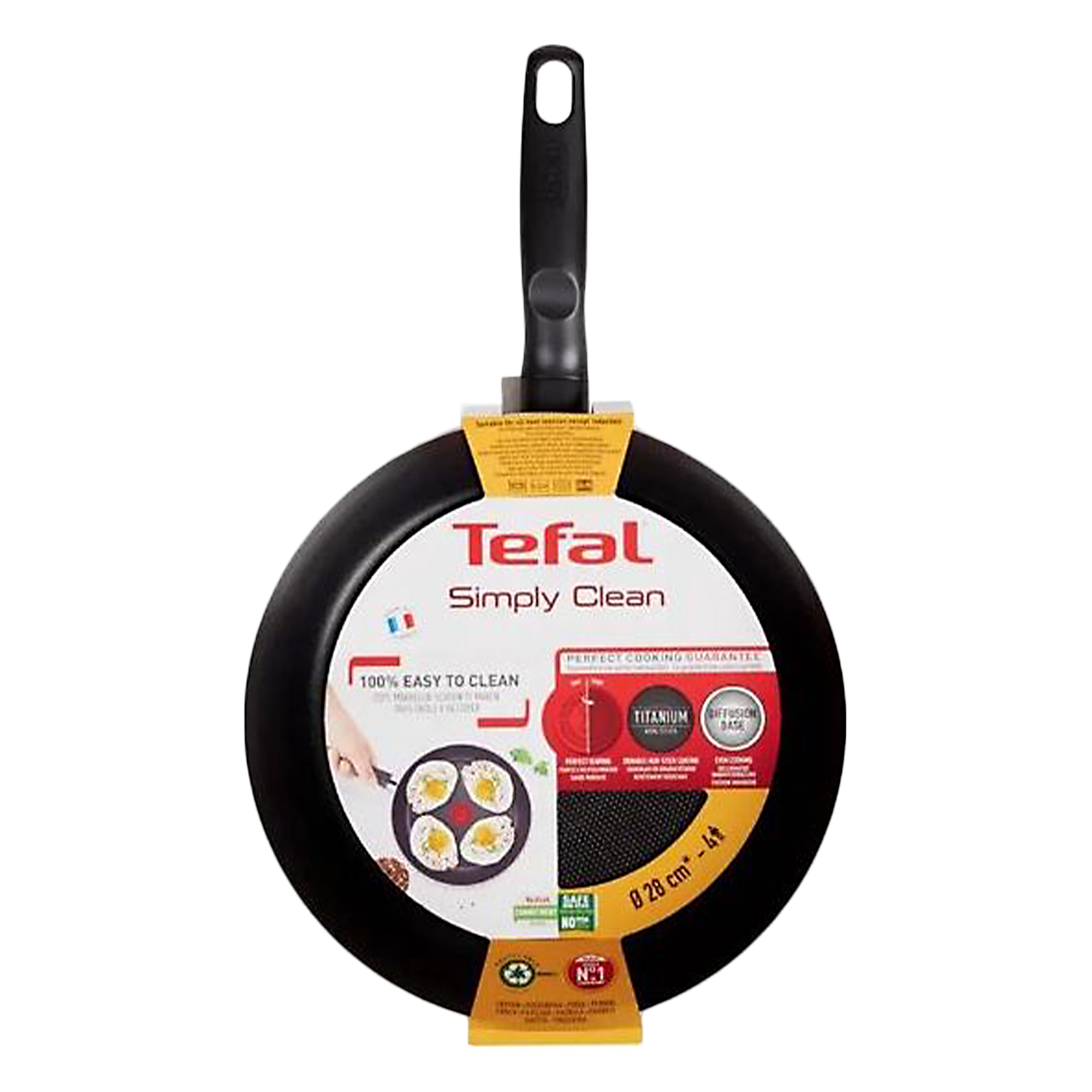 Poêle ordinaire aluminium Simply clean 28 cm
