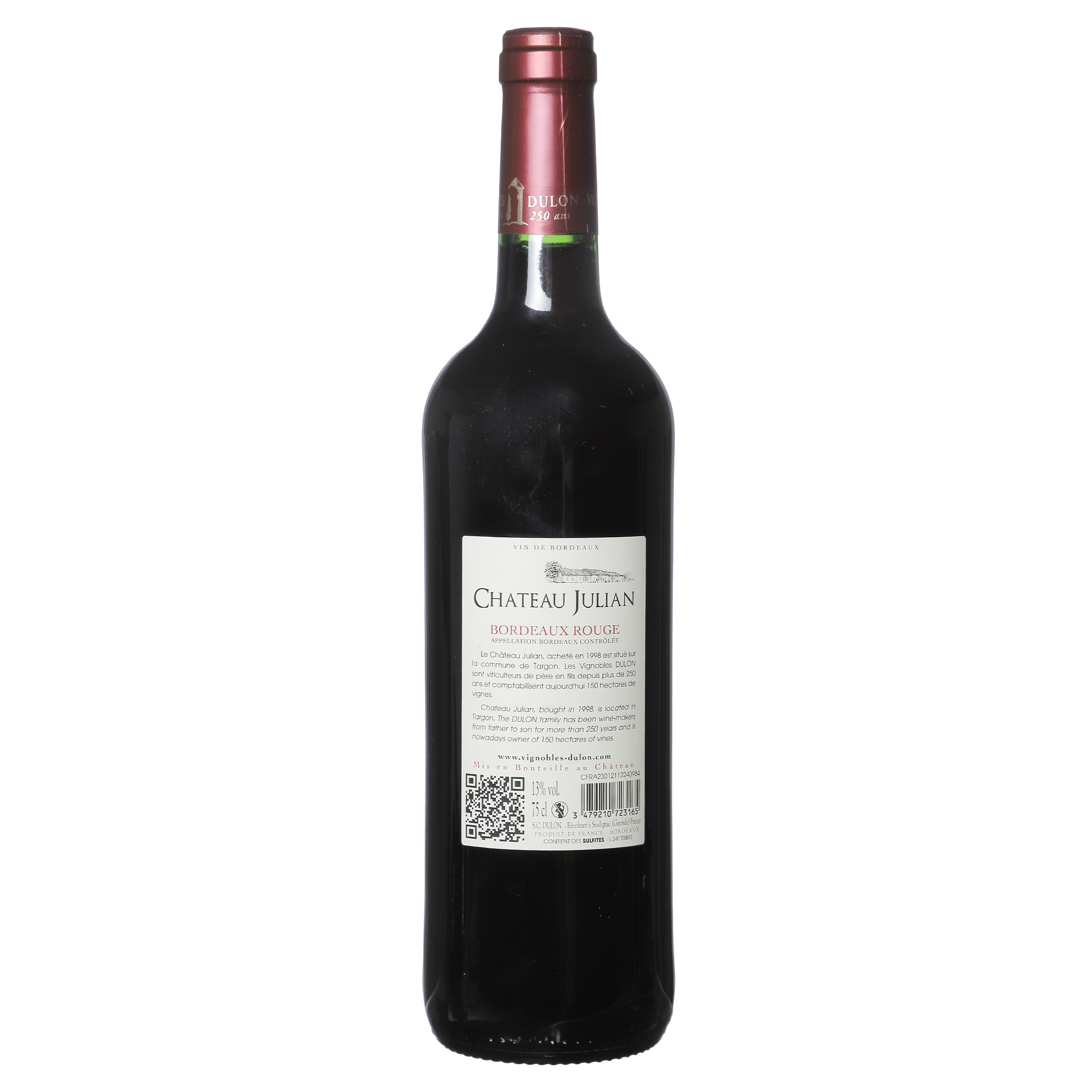 Château Julien 2023 13% médaillé d'or