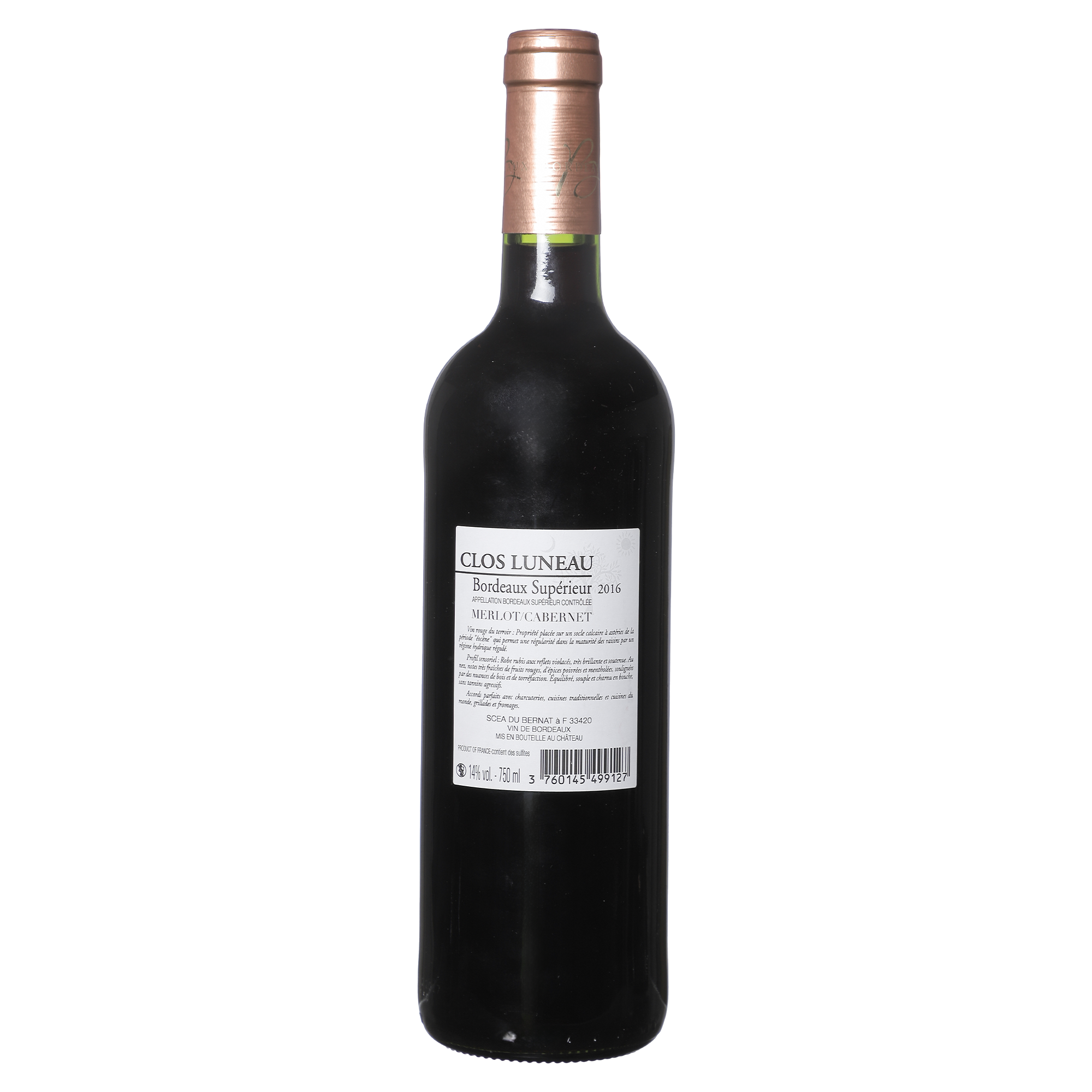 Clos Luneau 20216 médaille d'argent