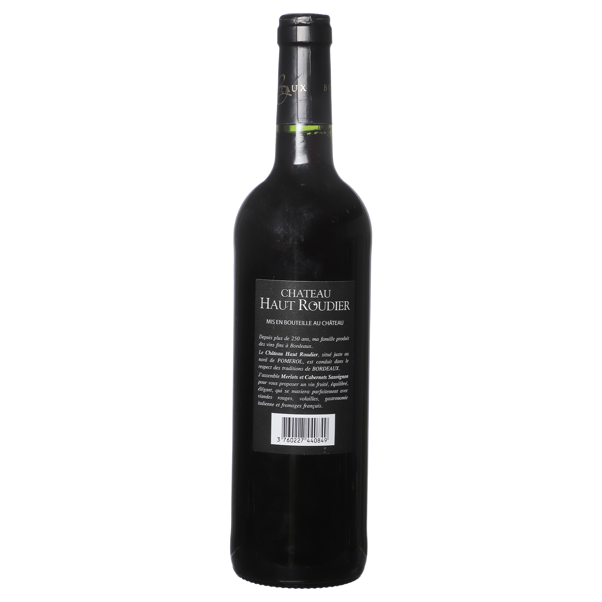 Château haut roudier 2021 13% médaillée d'or