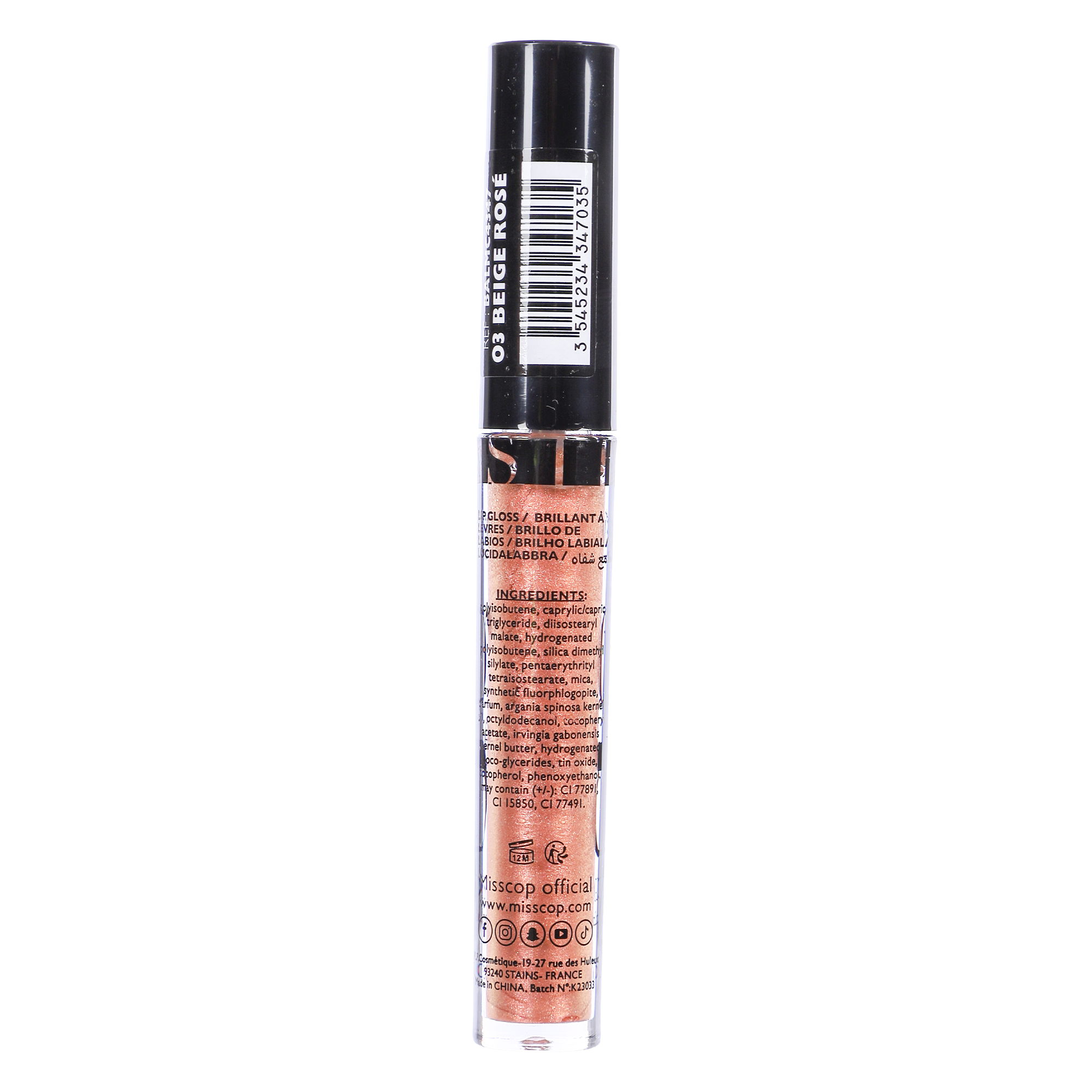 Brillant à lèvre 03 beige rose