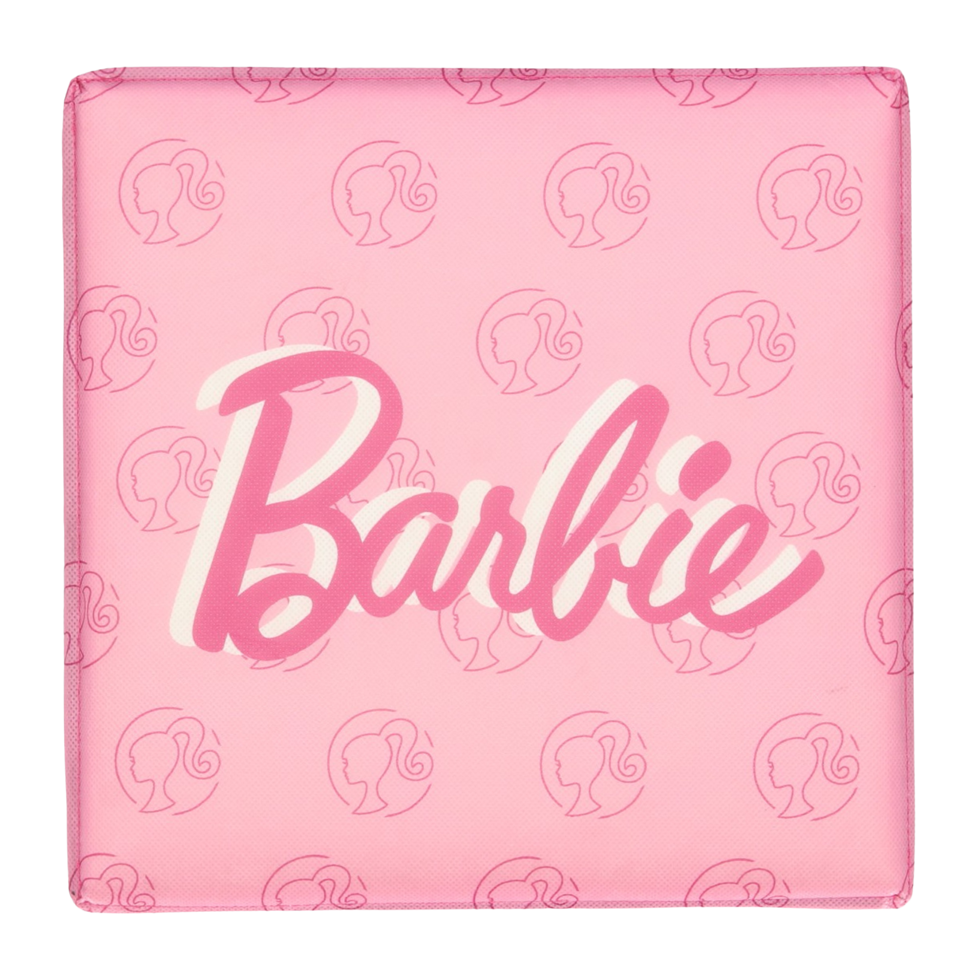 Pouf de rangement pliable Barbie