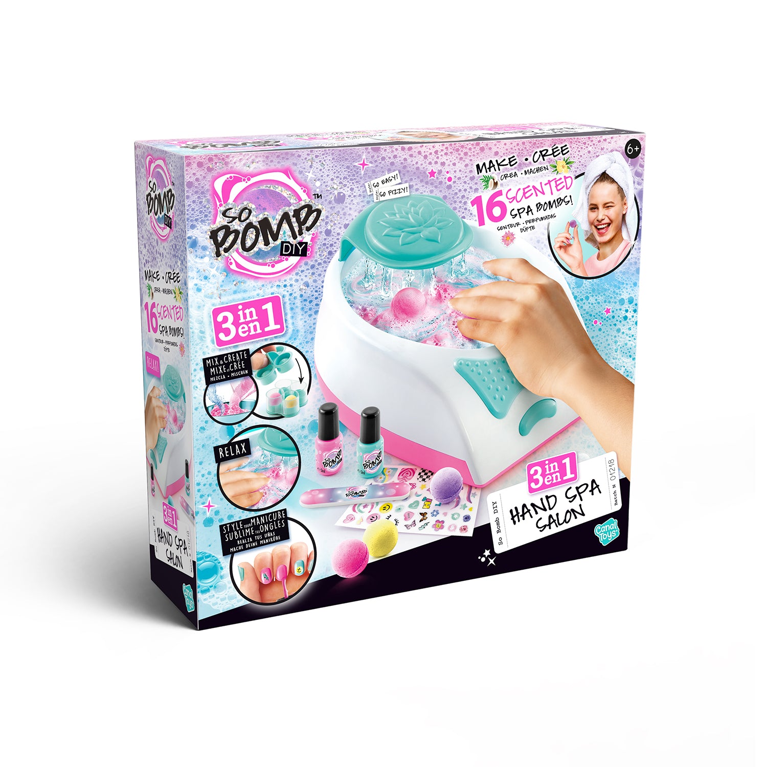 Salon de spa pour les mains 3 en 1