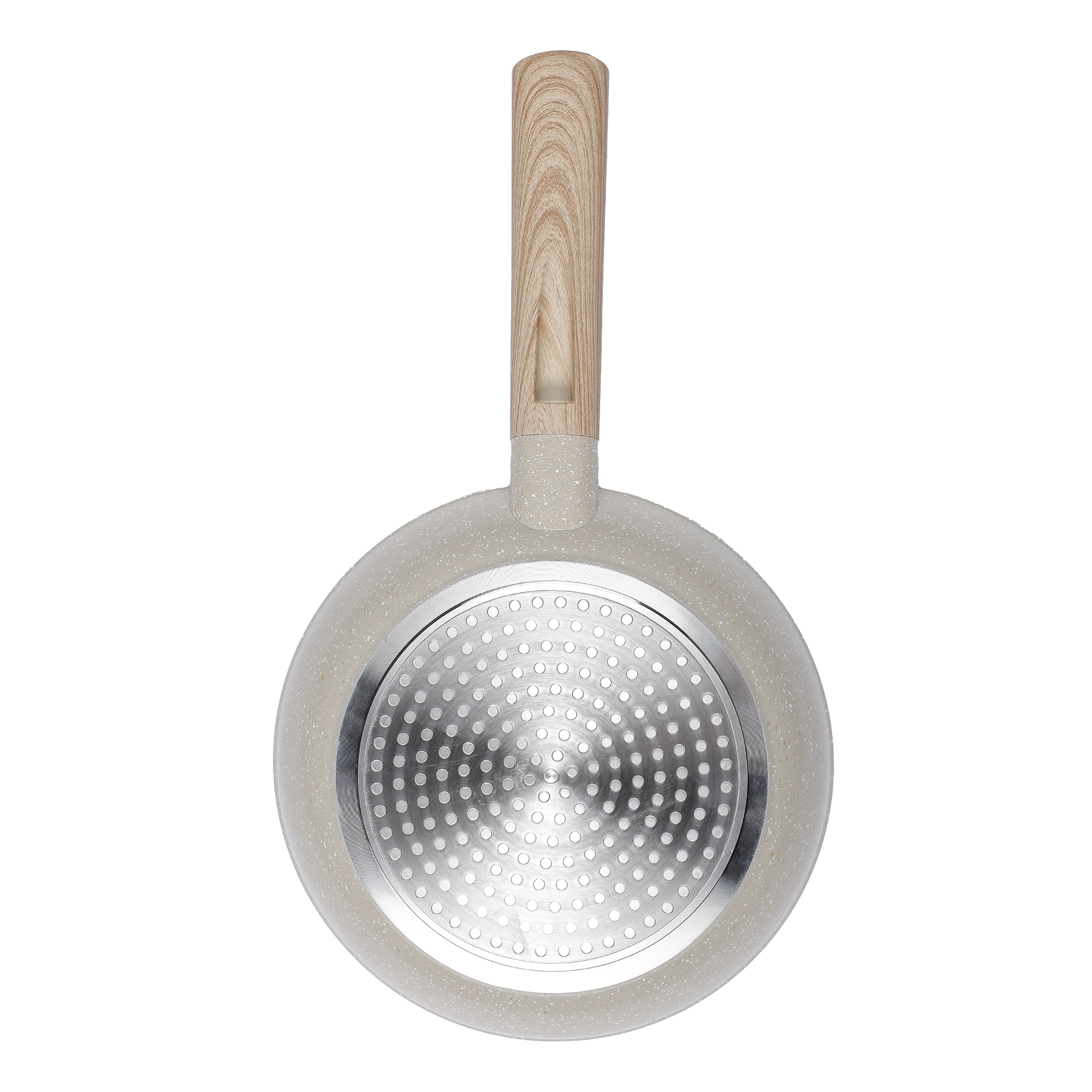 Poêle 20 cm manche imitation bois tous feux dont induction