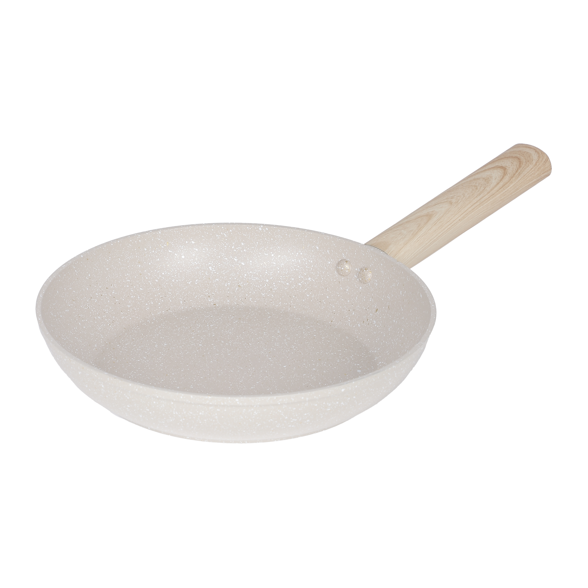 Poêle 24 cm manche imitation bois tous feux dont induction