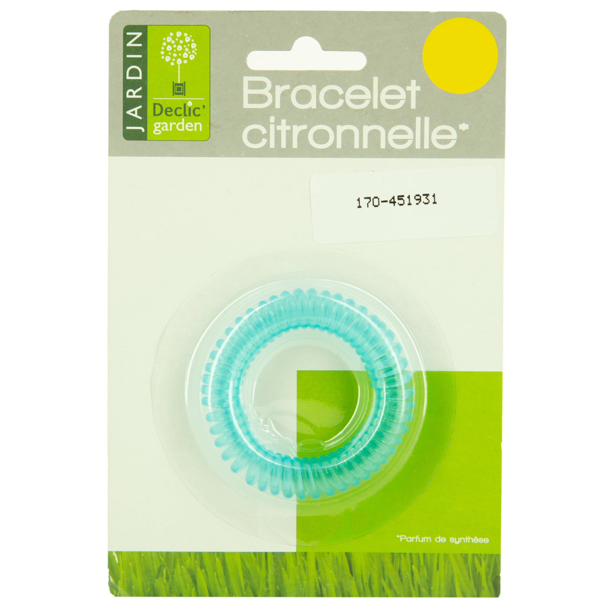 Bracelet citronnelle ressort