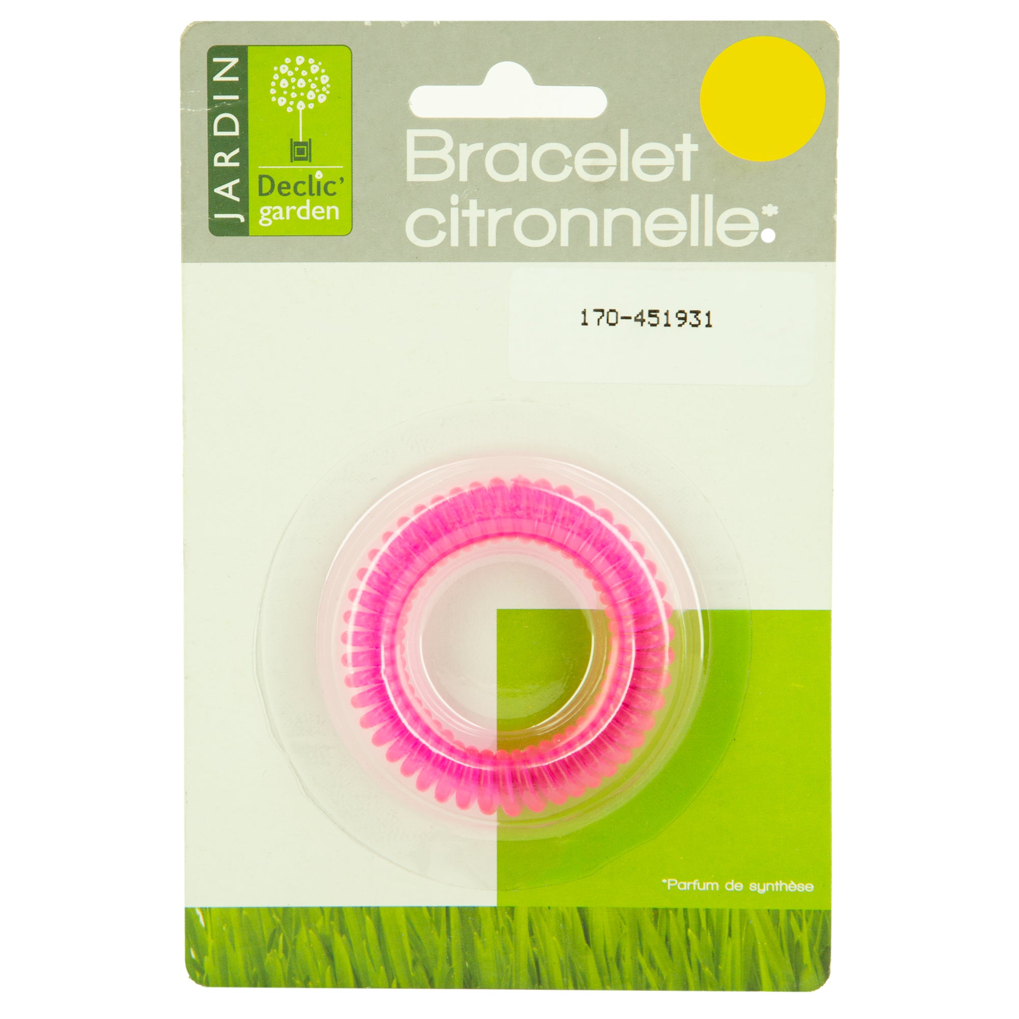 Bracelet citronnelle ressort