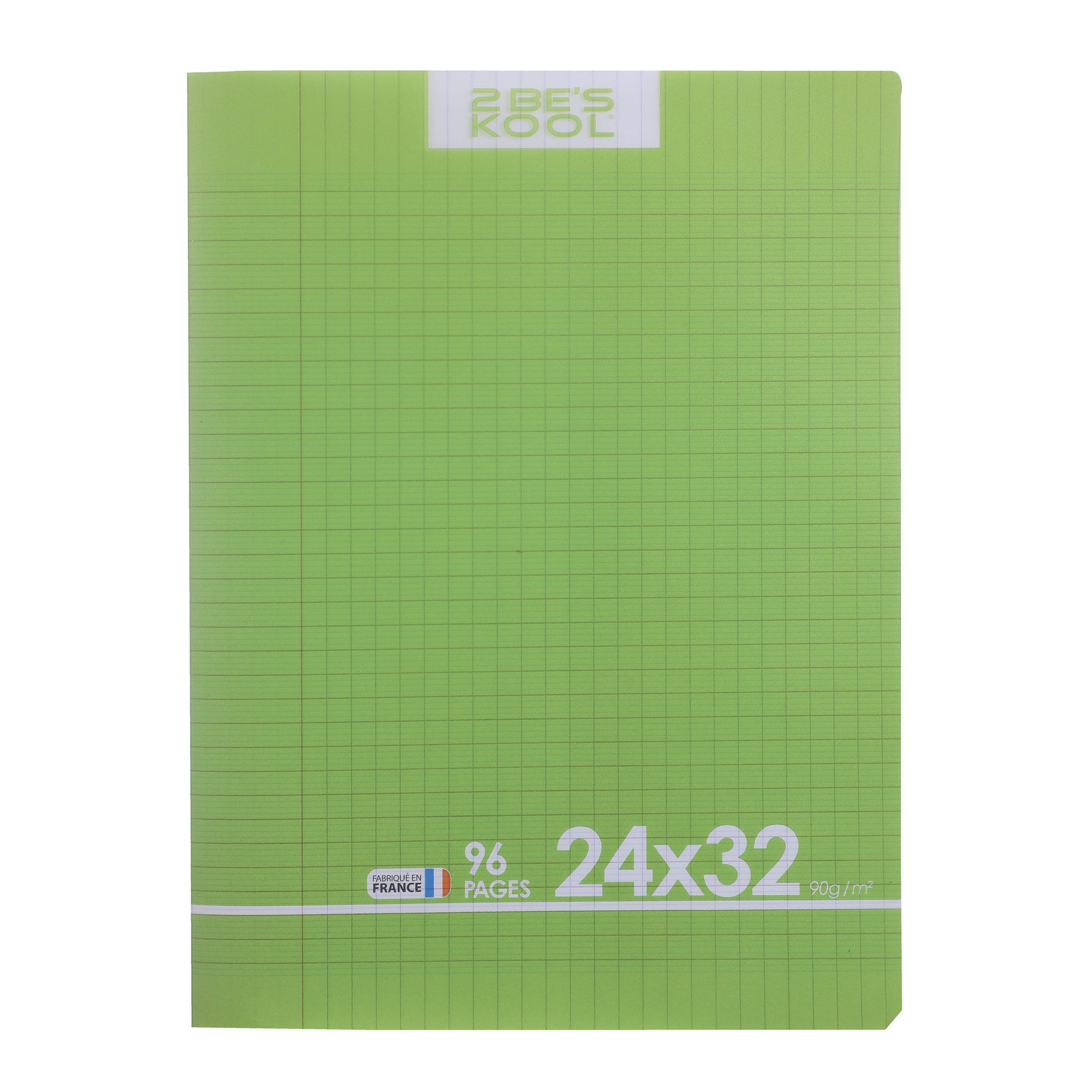 Cahier polypro 24x32cm