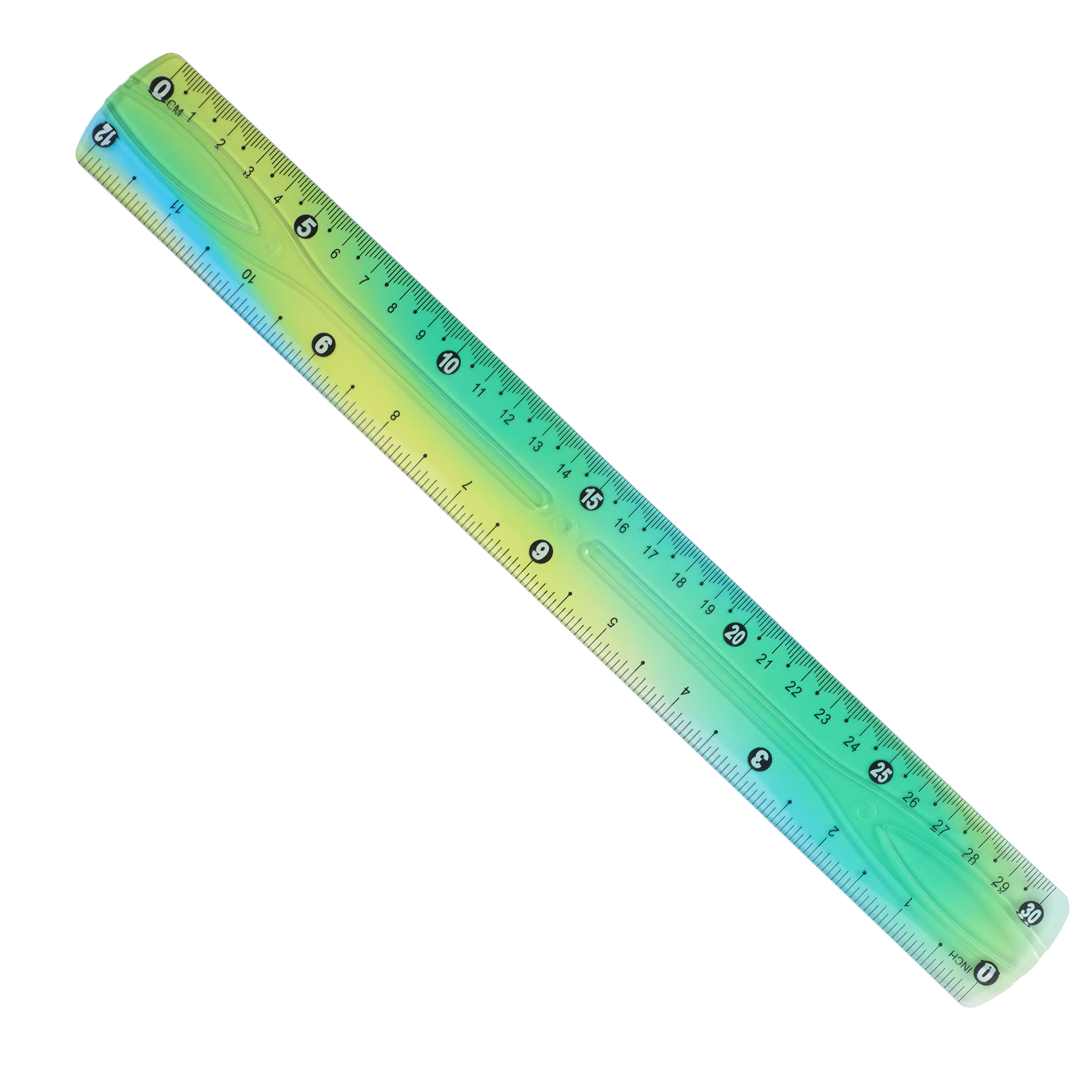 Règle flexible 30 cm - Vert