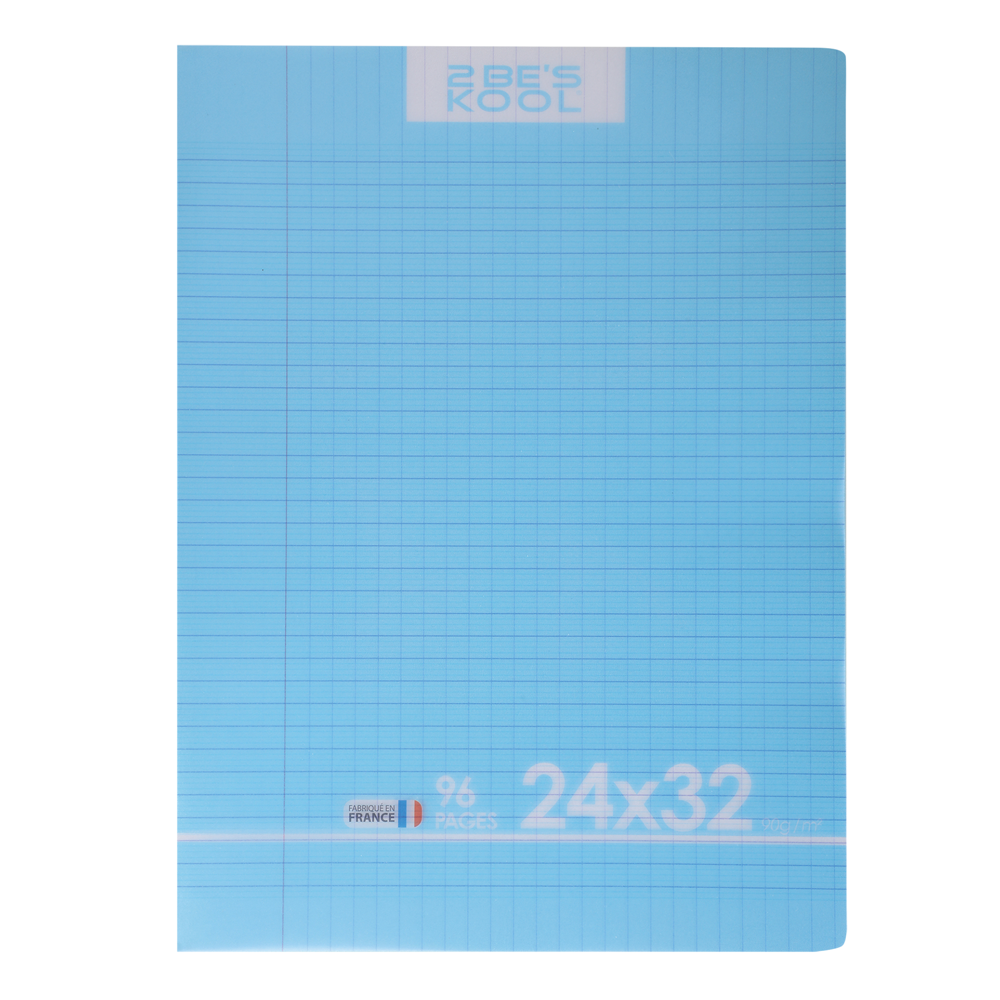 Cahier polypro 24x32cm 48 pages