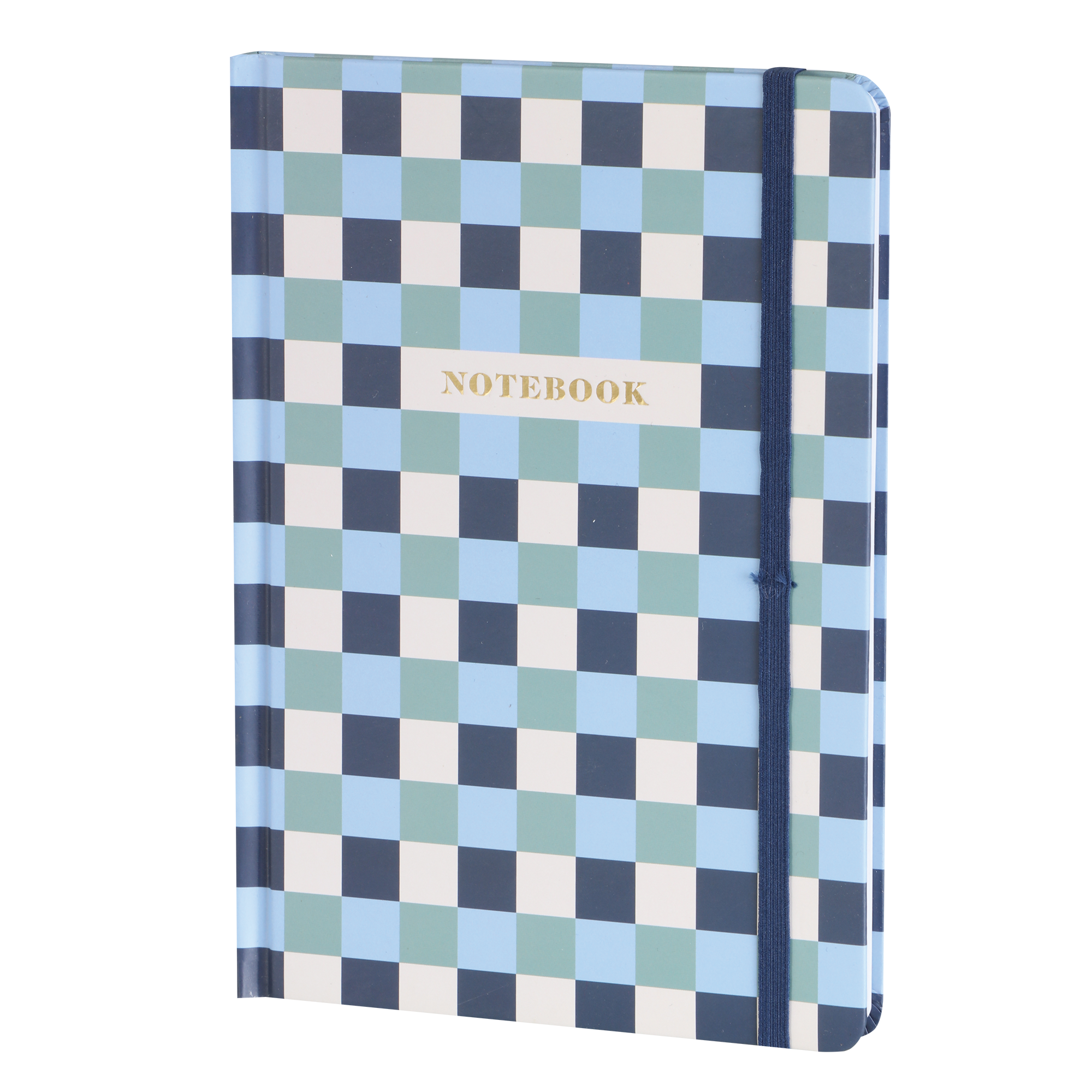 Carnet avec élastiques 160 pages - Multicolore