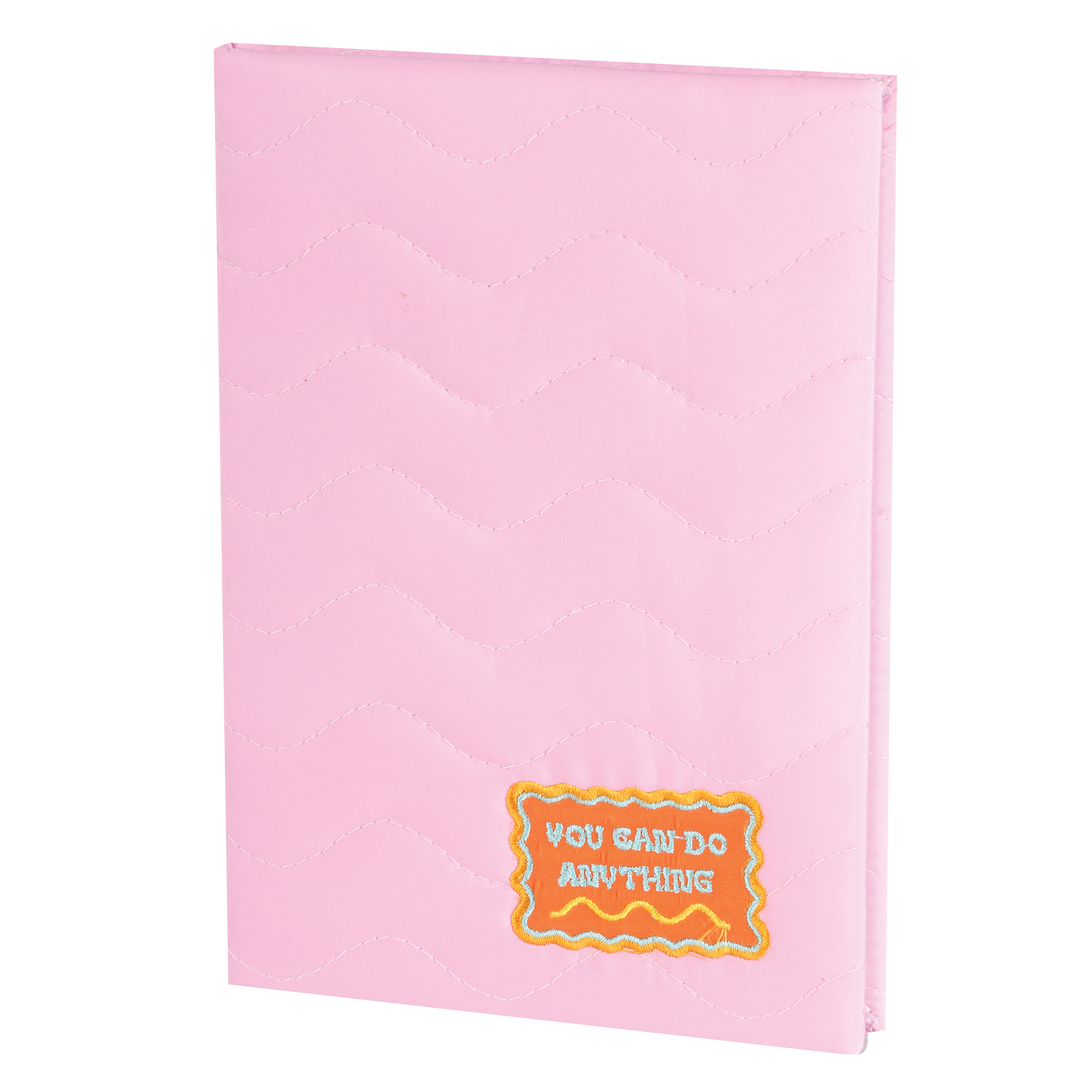 Carnet à couverture matelassé 160 pages - Rose