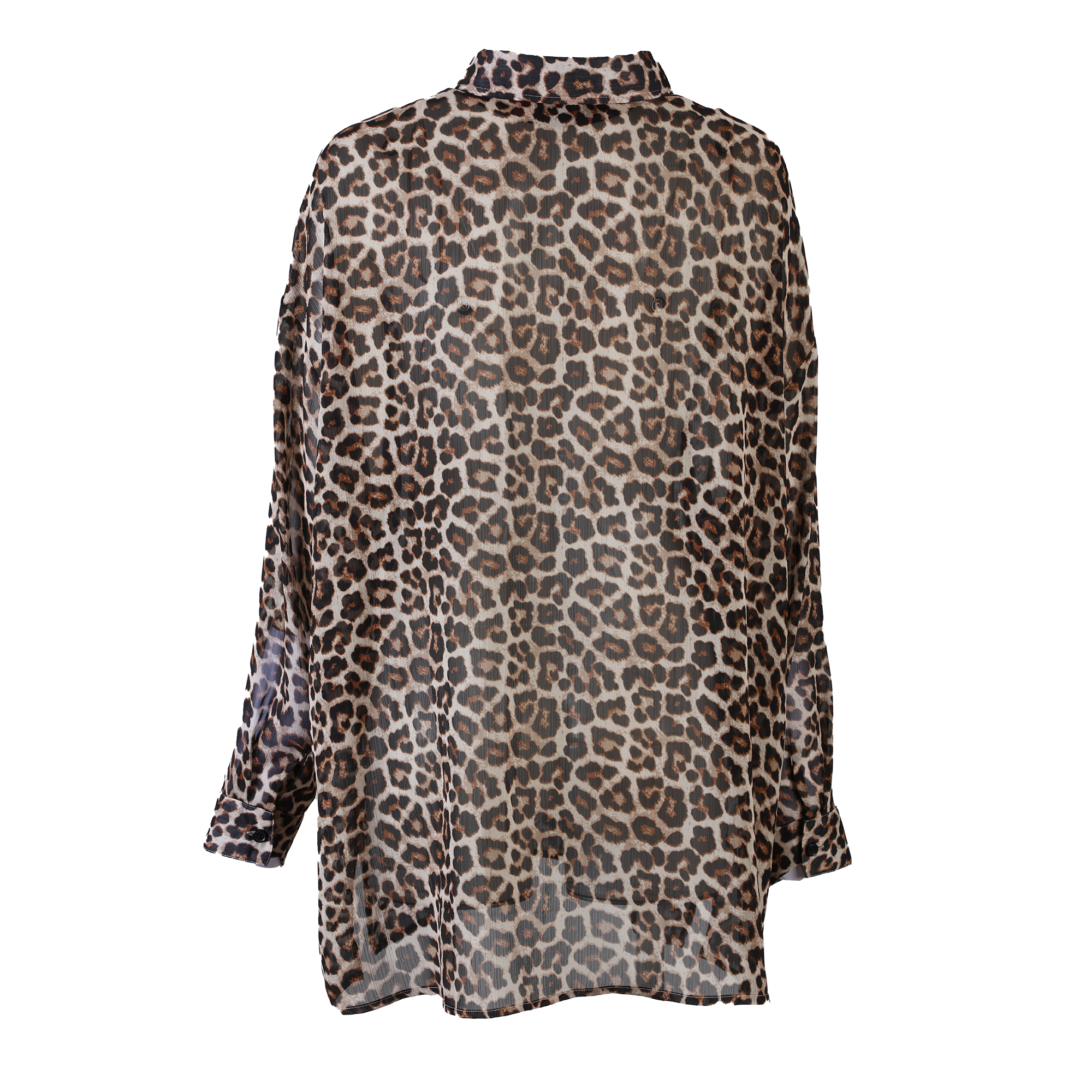 Chemise imprimée  - Marron