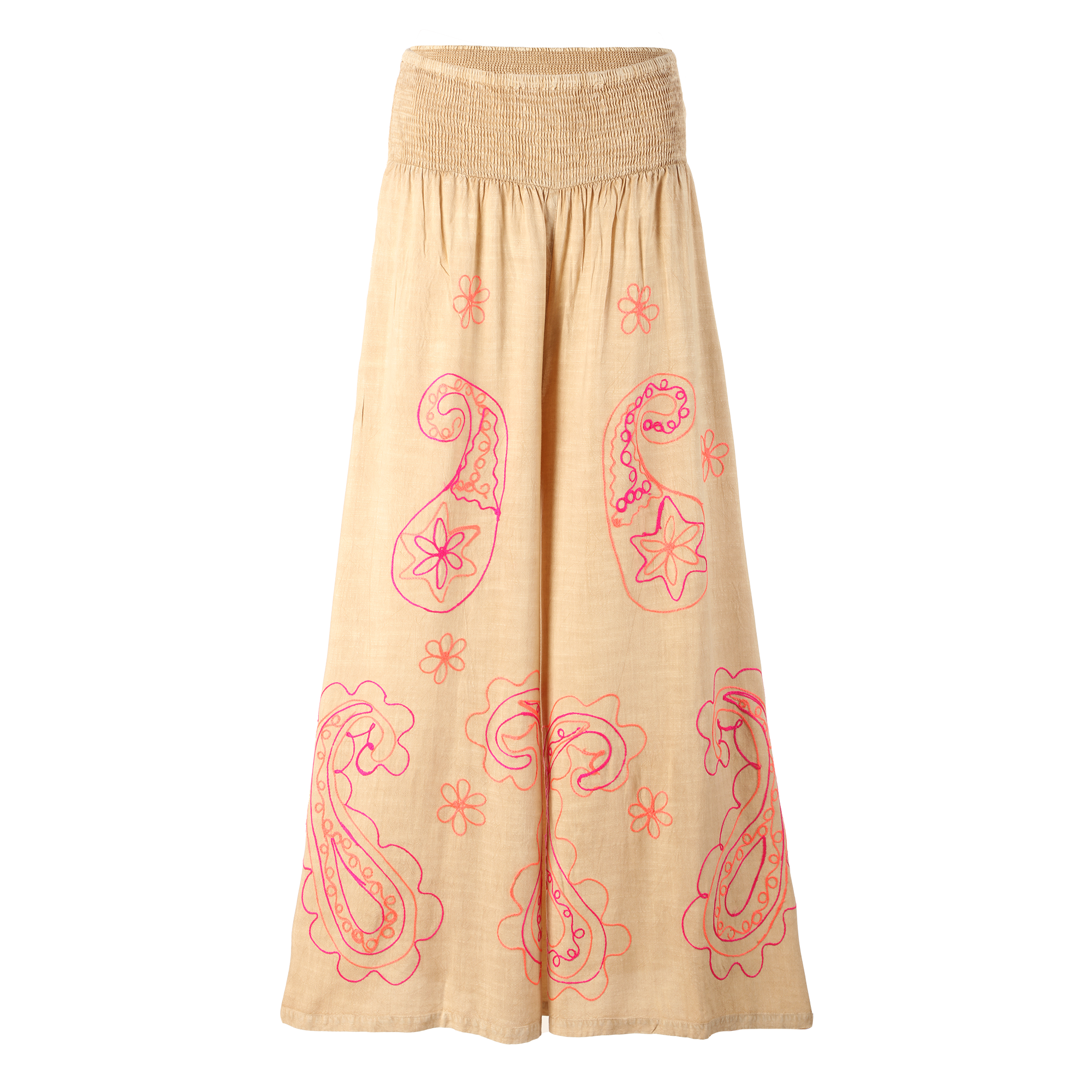 Pantalon grande taille - Beige