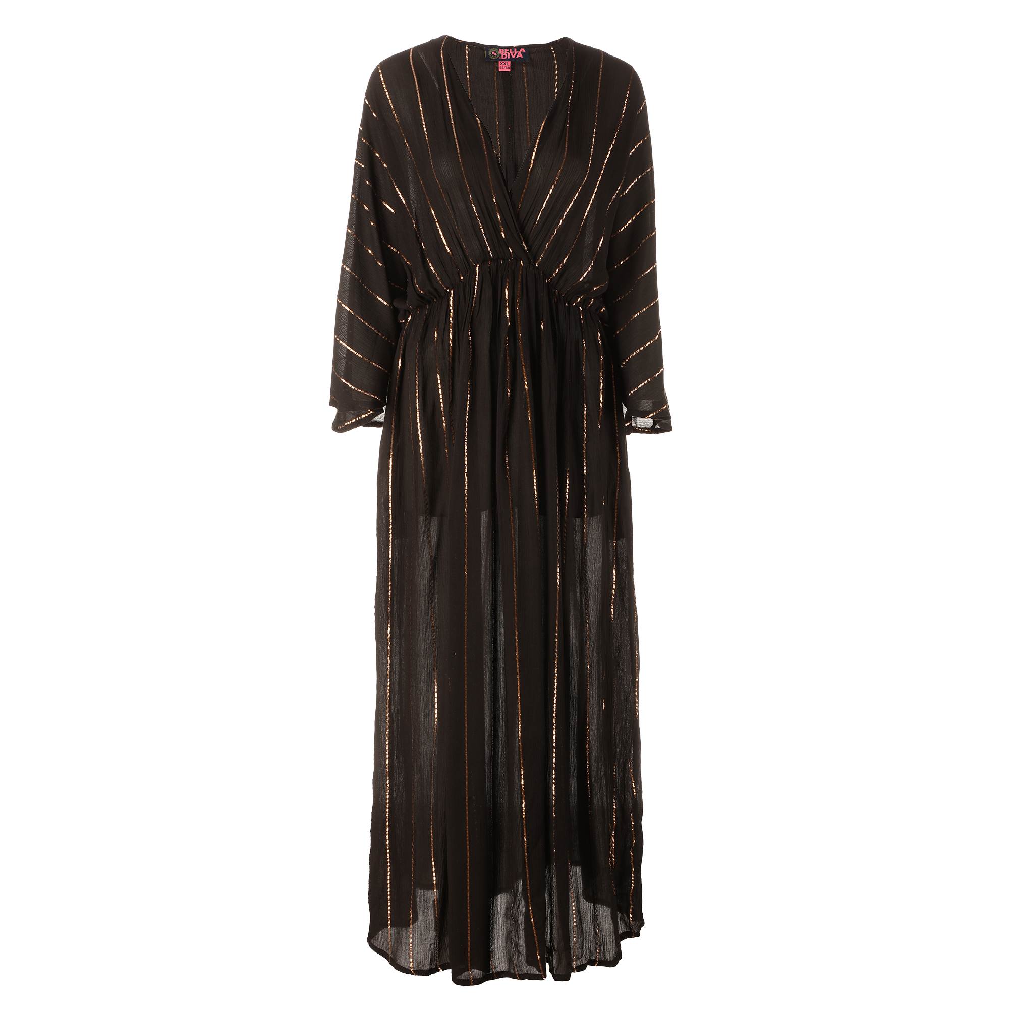 Robe grande taille - Noir