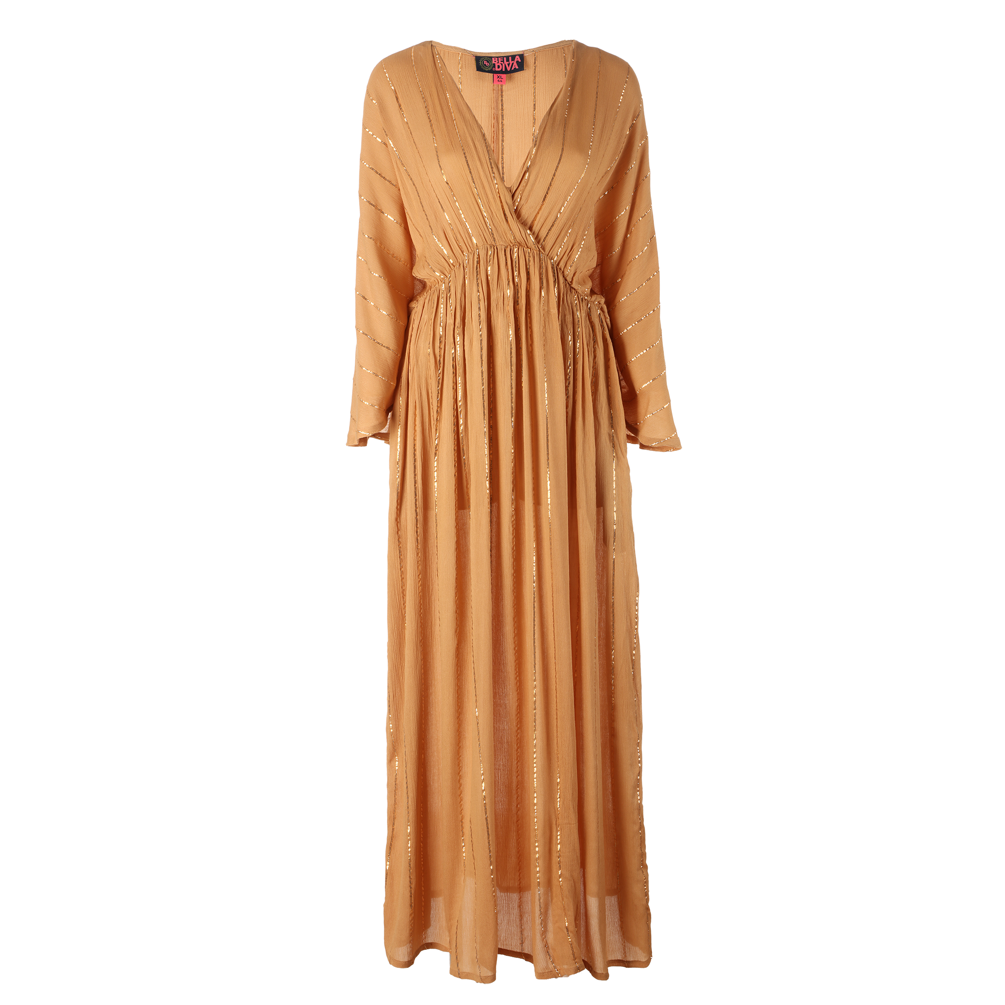 Robe grande taille - Beige