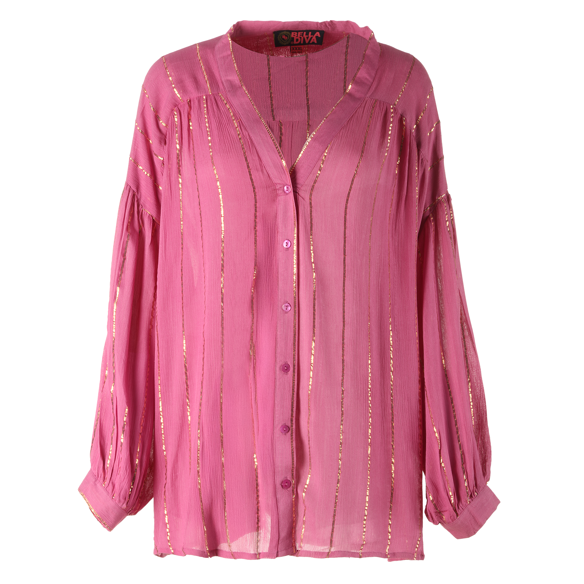 Blouse grande taille - Violet