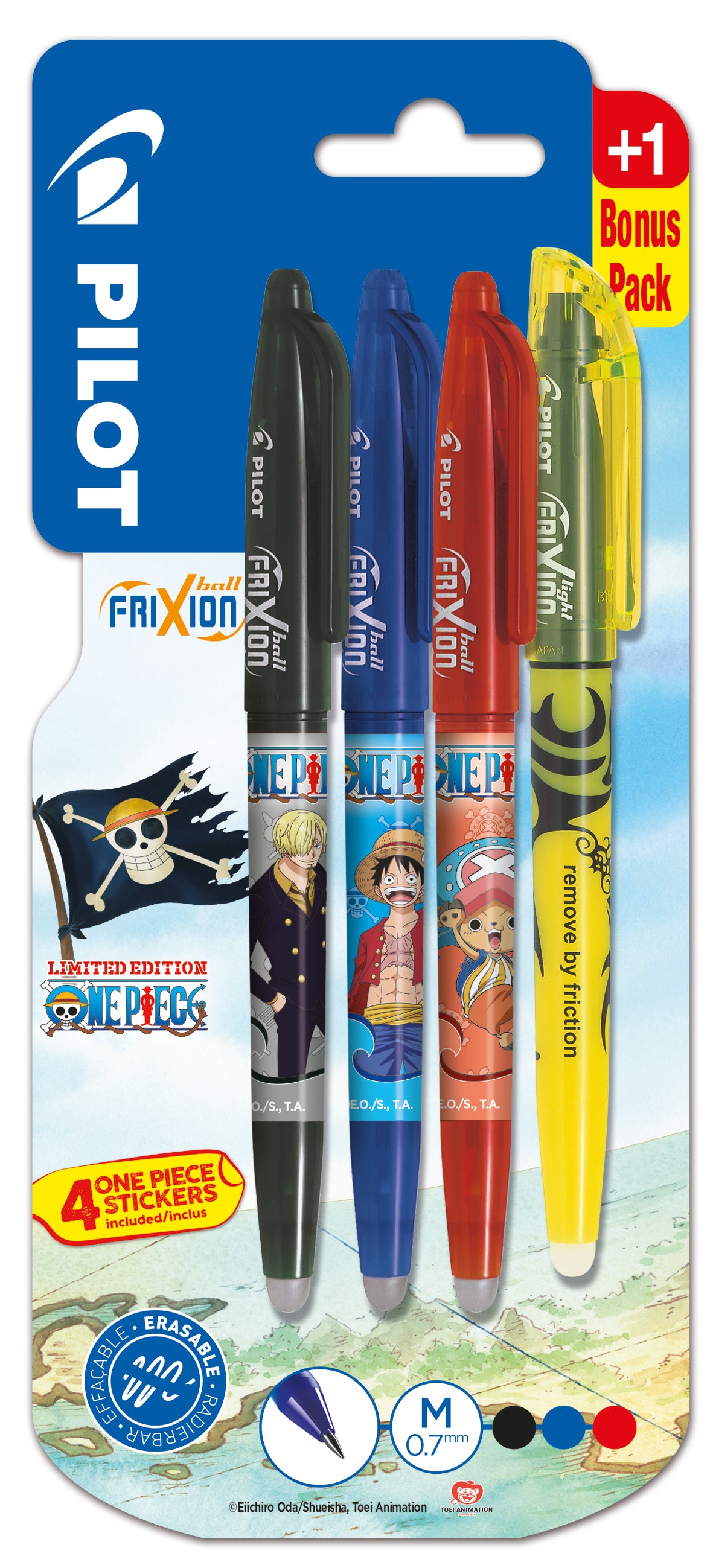Frixion Ball x3 One Piece Pilot Pen