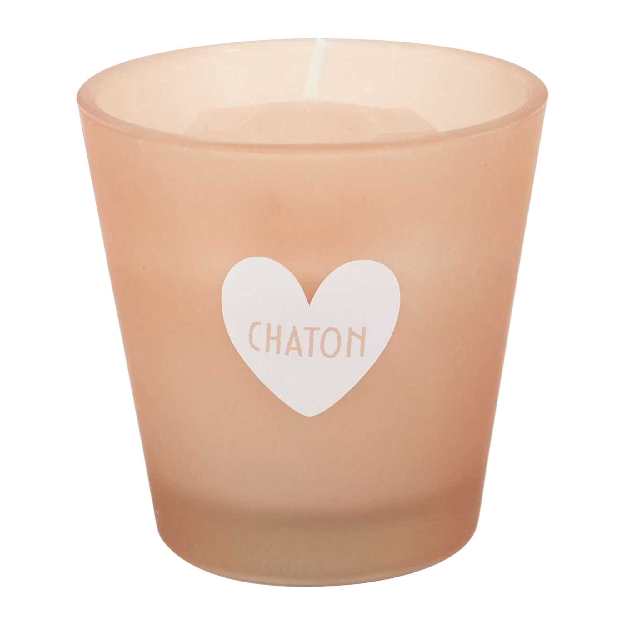 Bougie parfumée coeur love love