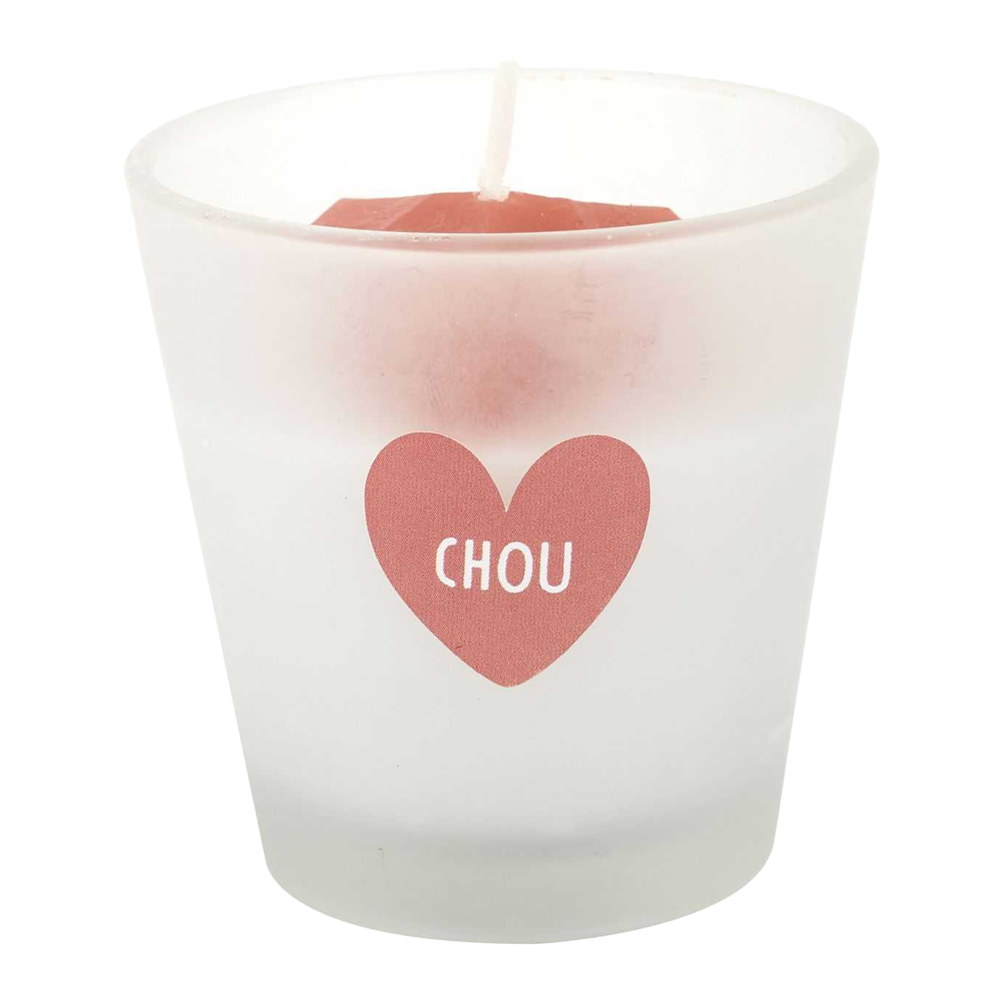Bougie parfumée coeur love love