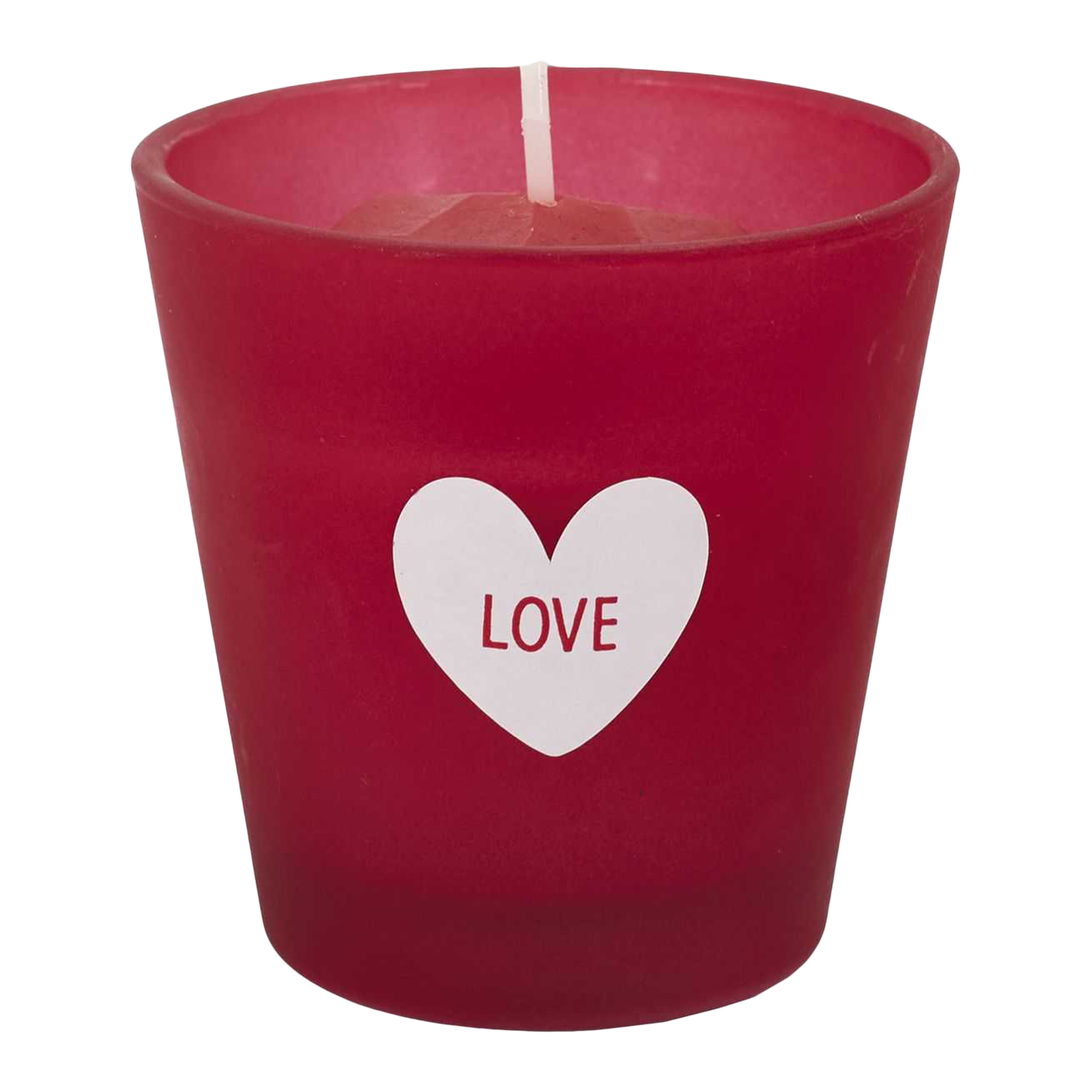 Bougie parfumée coeur love love
