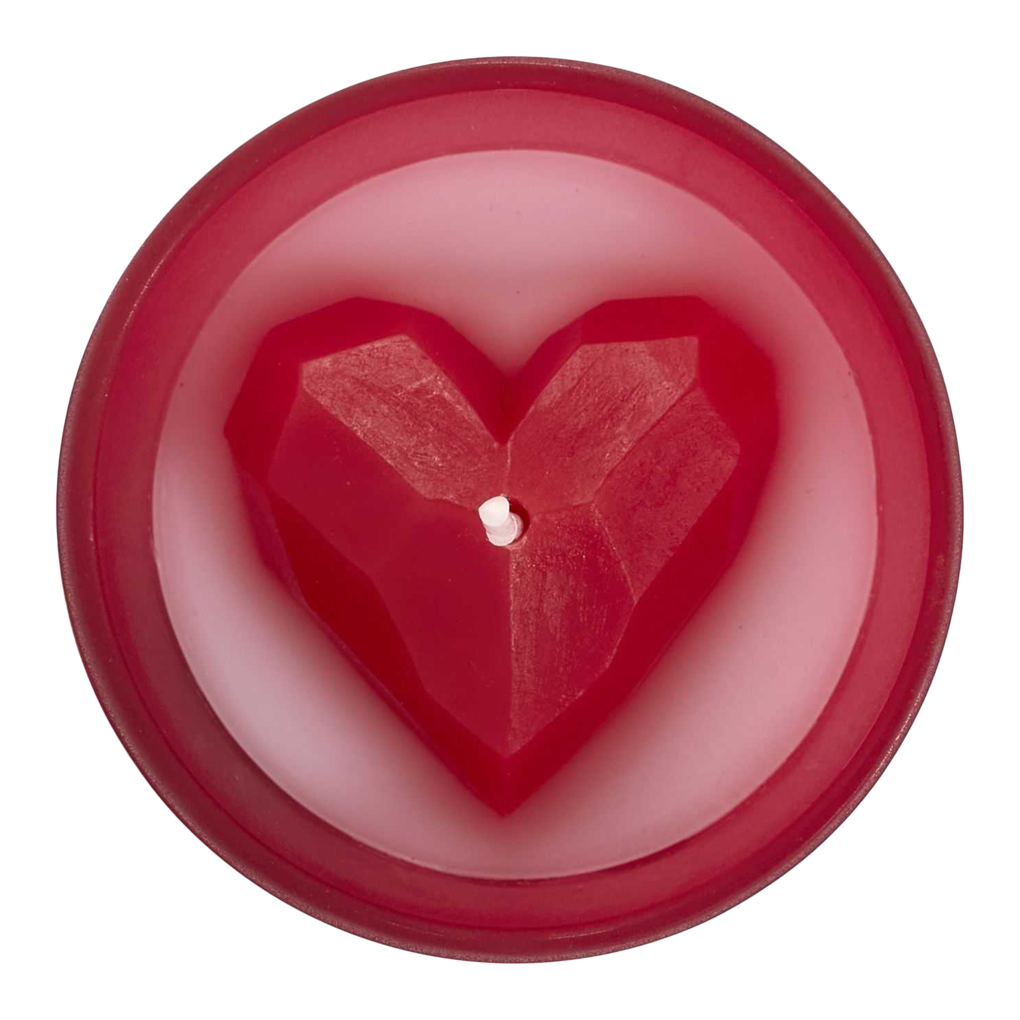 Bougie parfumée coeur love love