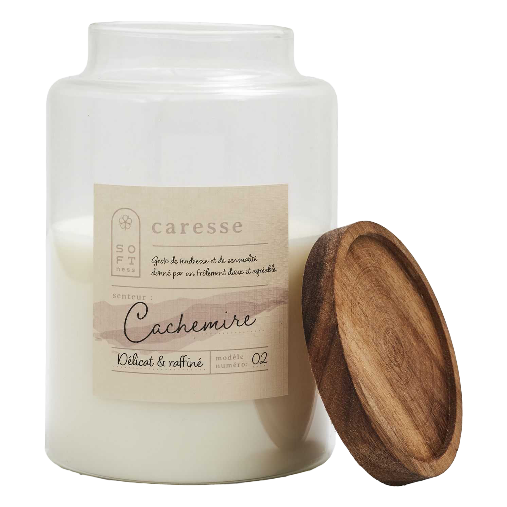 Bougie parfumée Pot top Acacia Softness