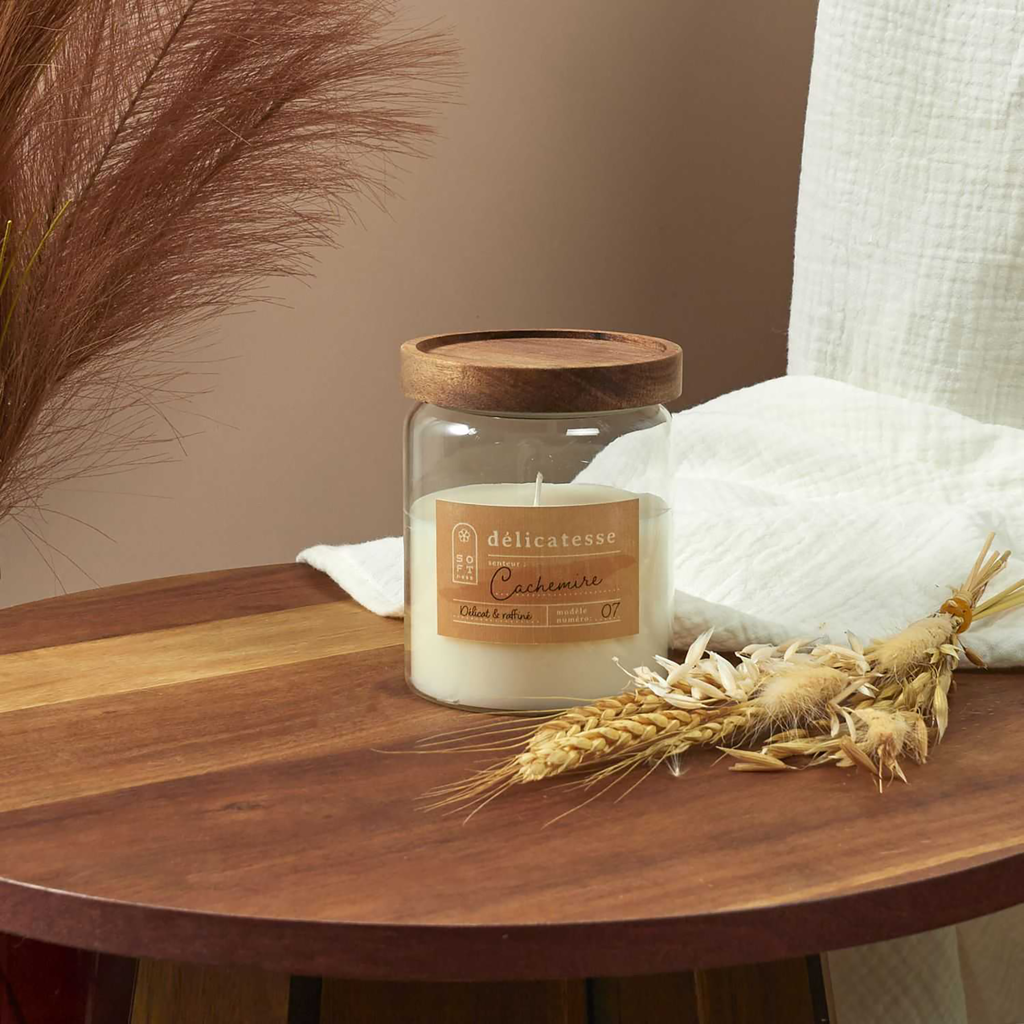 Bougie parfumée Pot top acacia softness