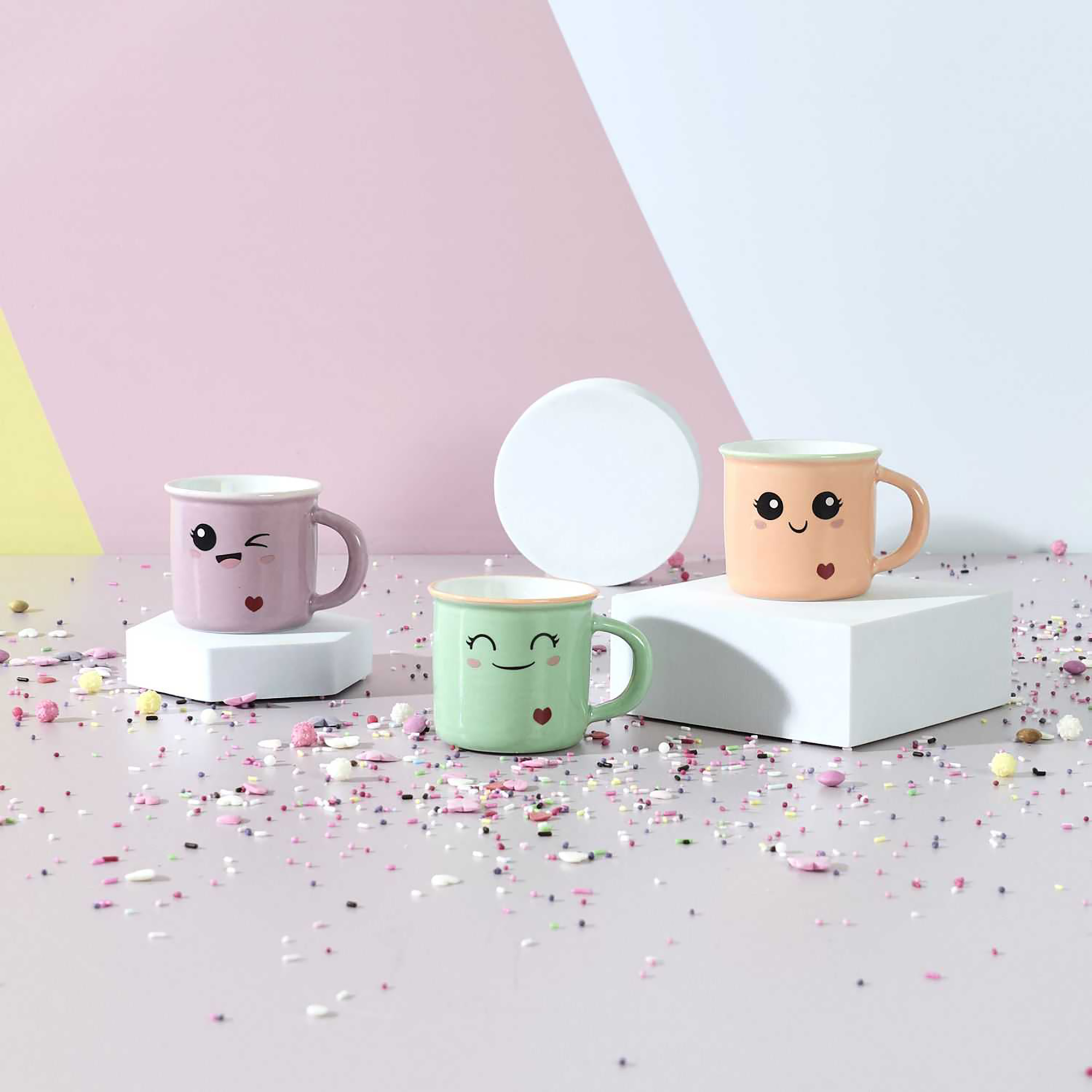 Bougie parfumée tasse Kawaï