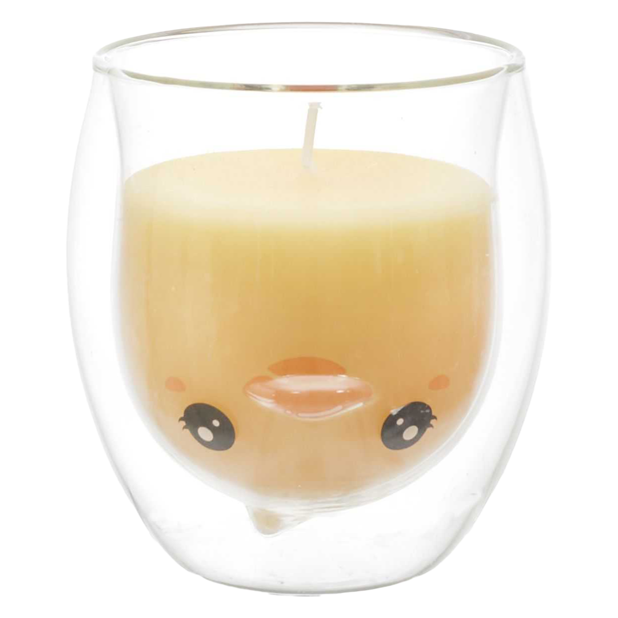Bougie parfumée verre double paroi Kawaï