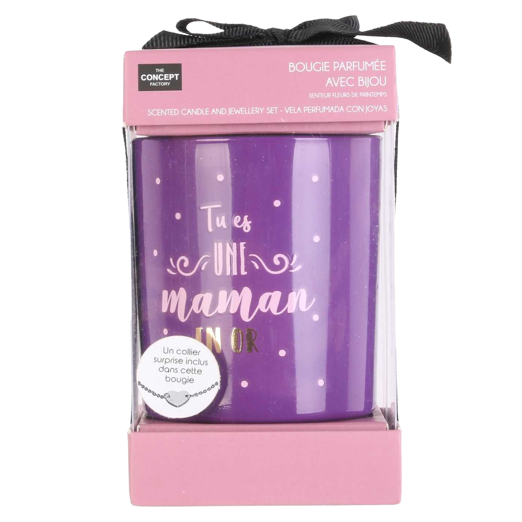 Bougie parfumée maman bijou surprise