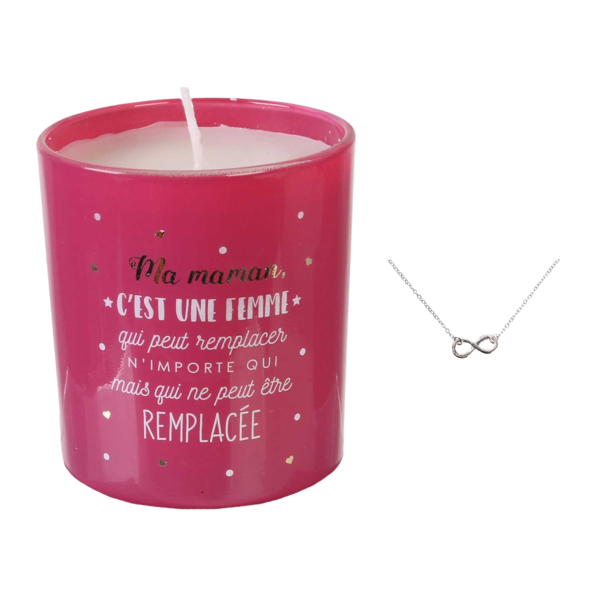 Bougie parfumée maman bijou surprise